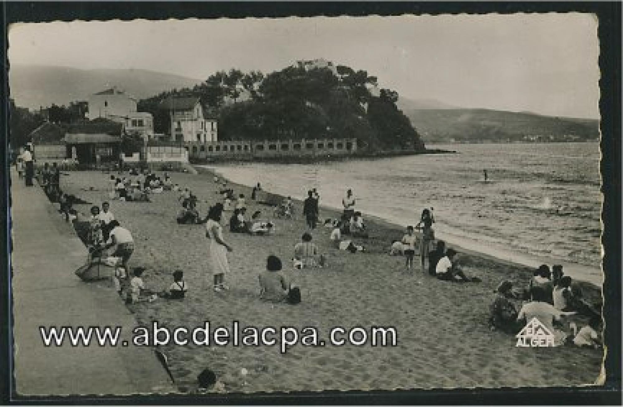 Bône - Les plages,      la corniche  - plage saint cloud