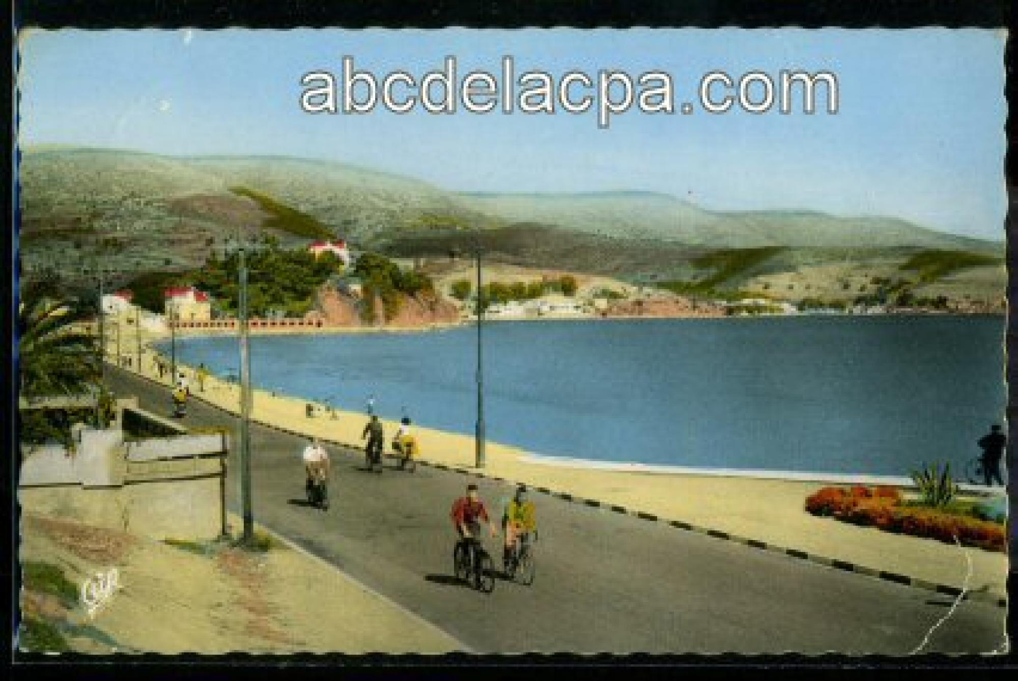 Bône - Les plages,      la corniche  - la corniche