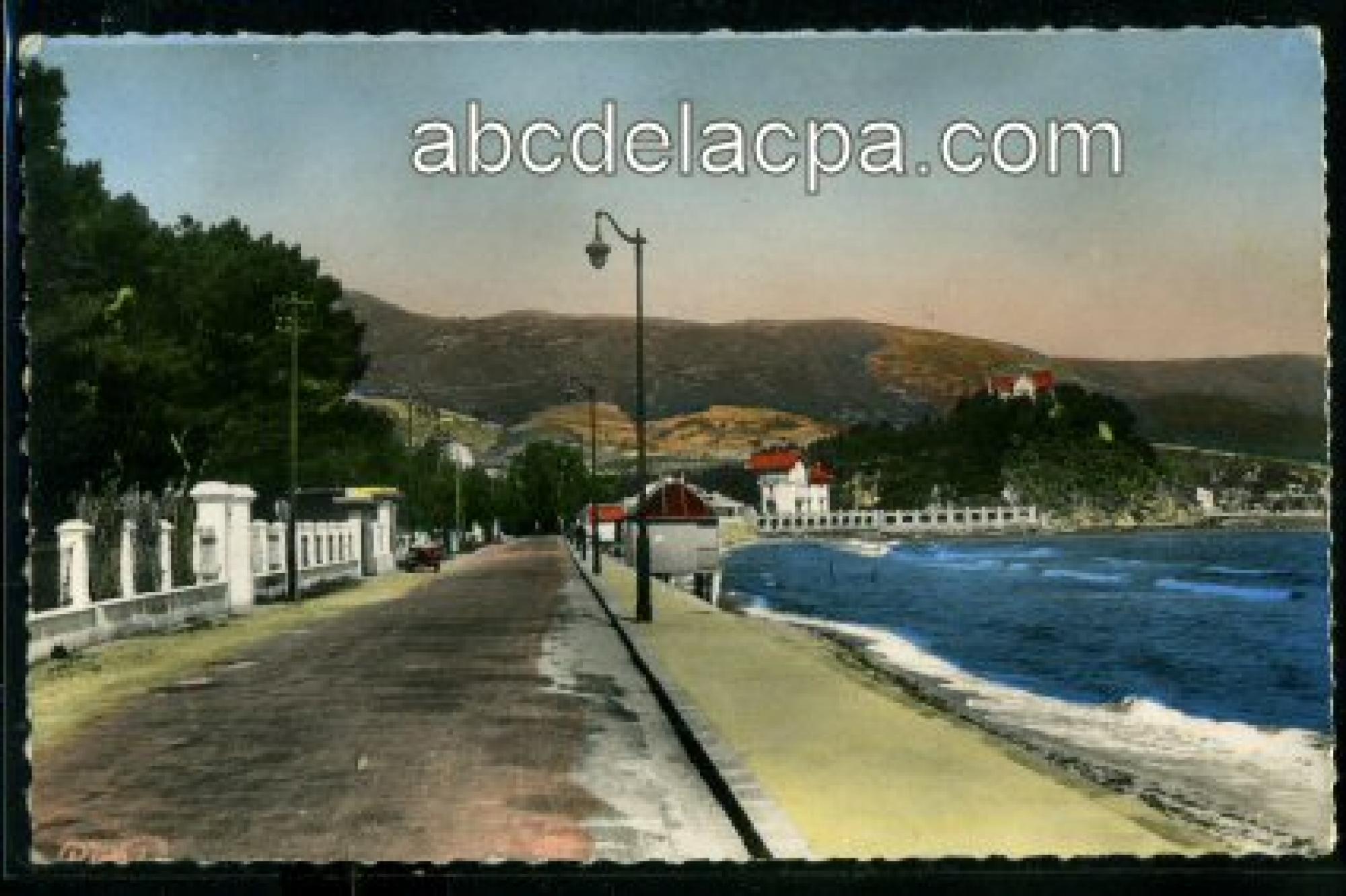 Bône - Les plages,      la corniche  - saint-claud et la corniche