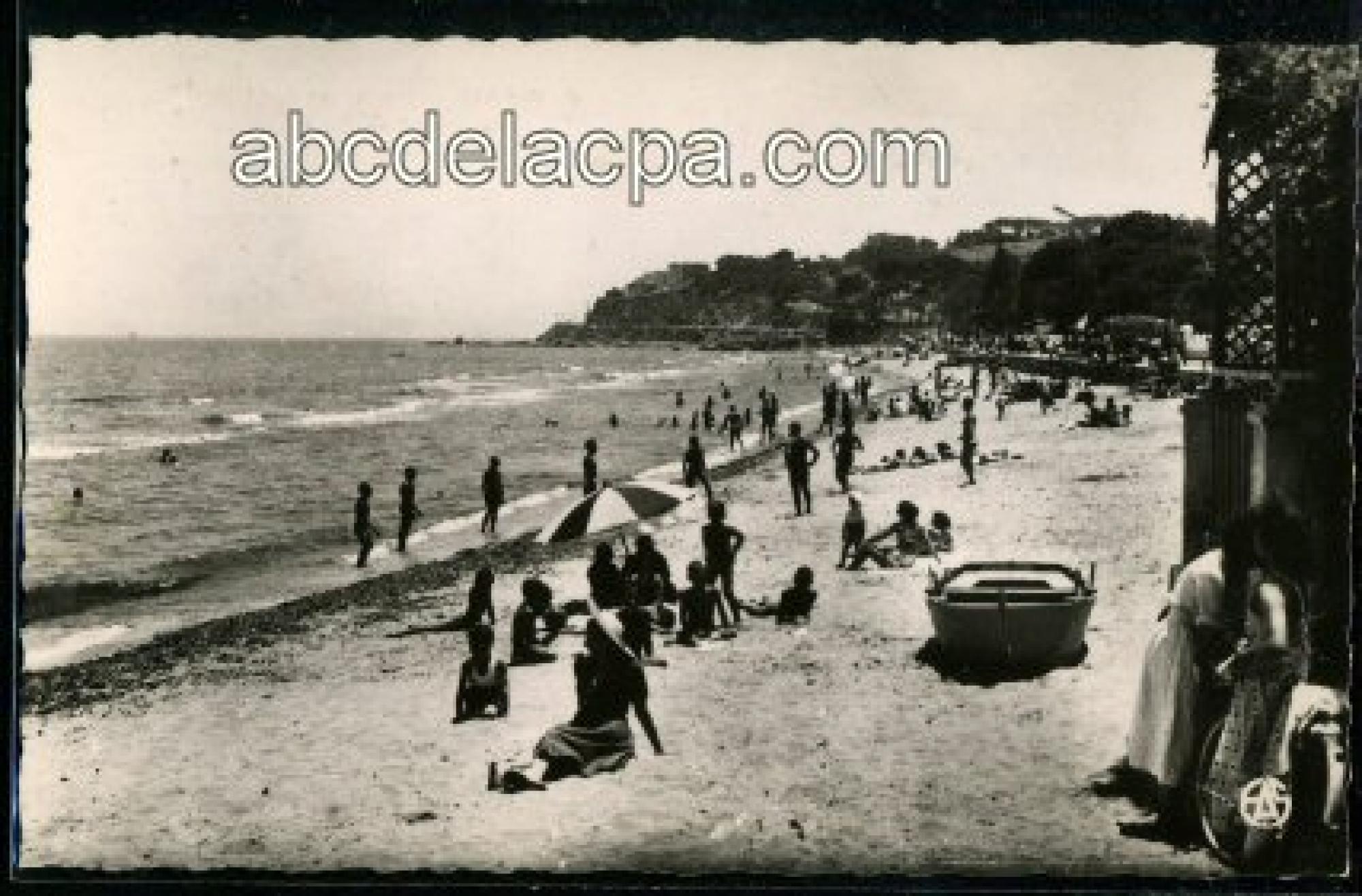 Bône - Les plages,      la corniche  - la plage saint-cloud