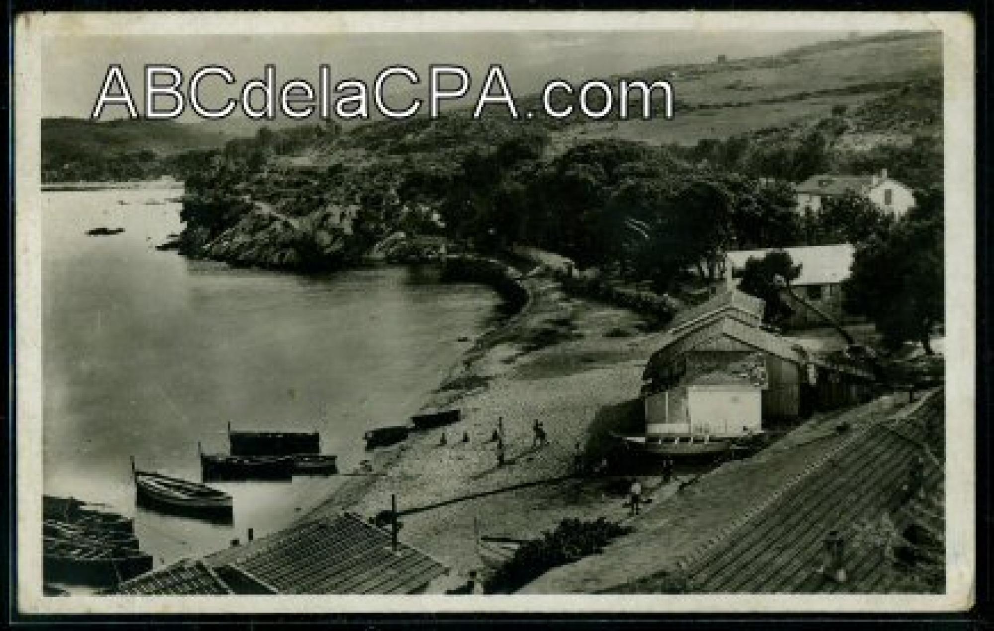 Bône - Les plages,      la corniche  - au dessus de la plage fabre