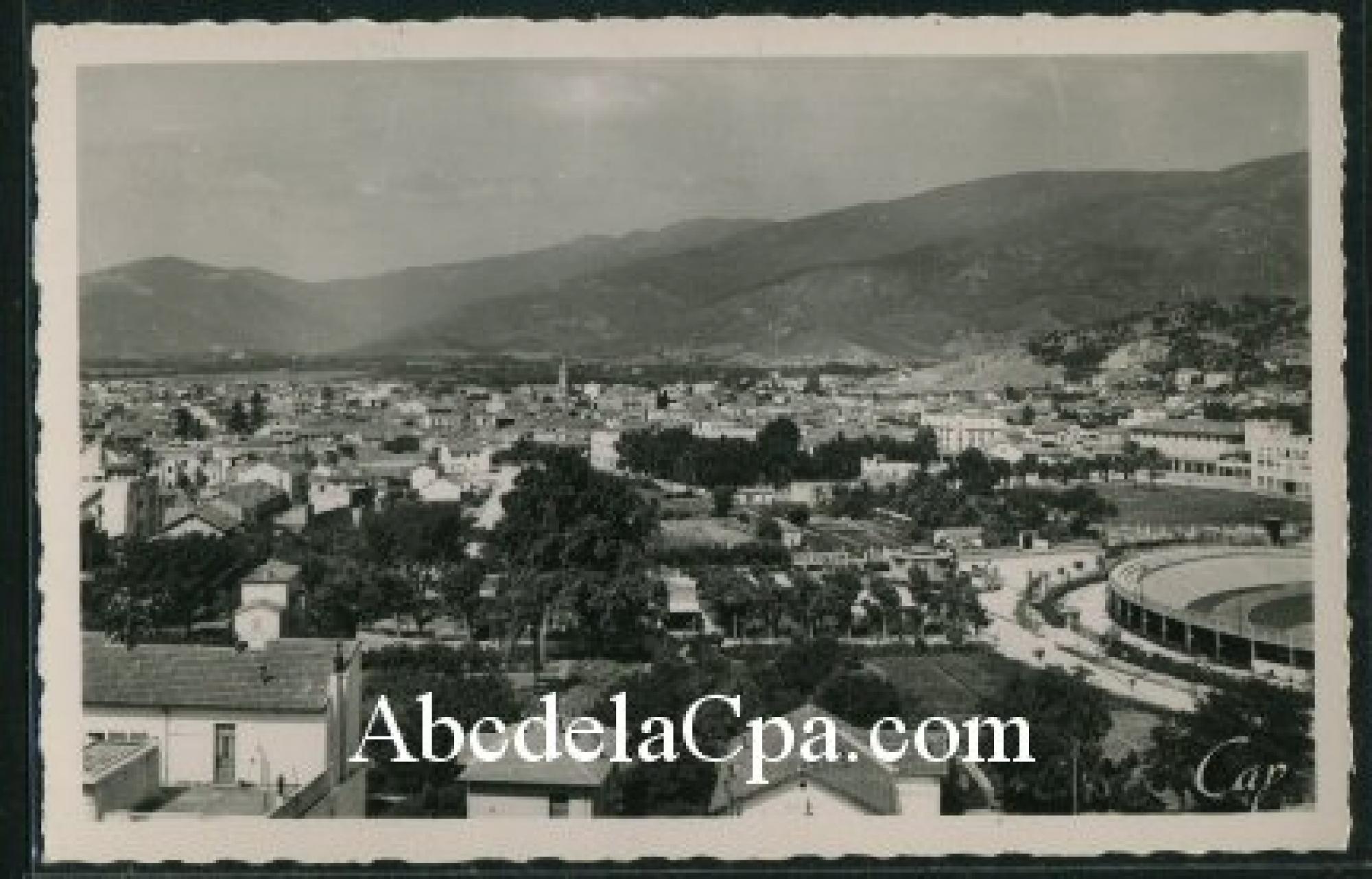 Bône -      Vues générales  - vue générale sur le quartier de la colonne