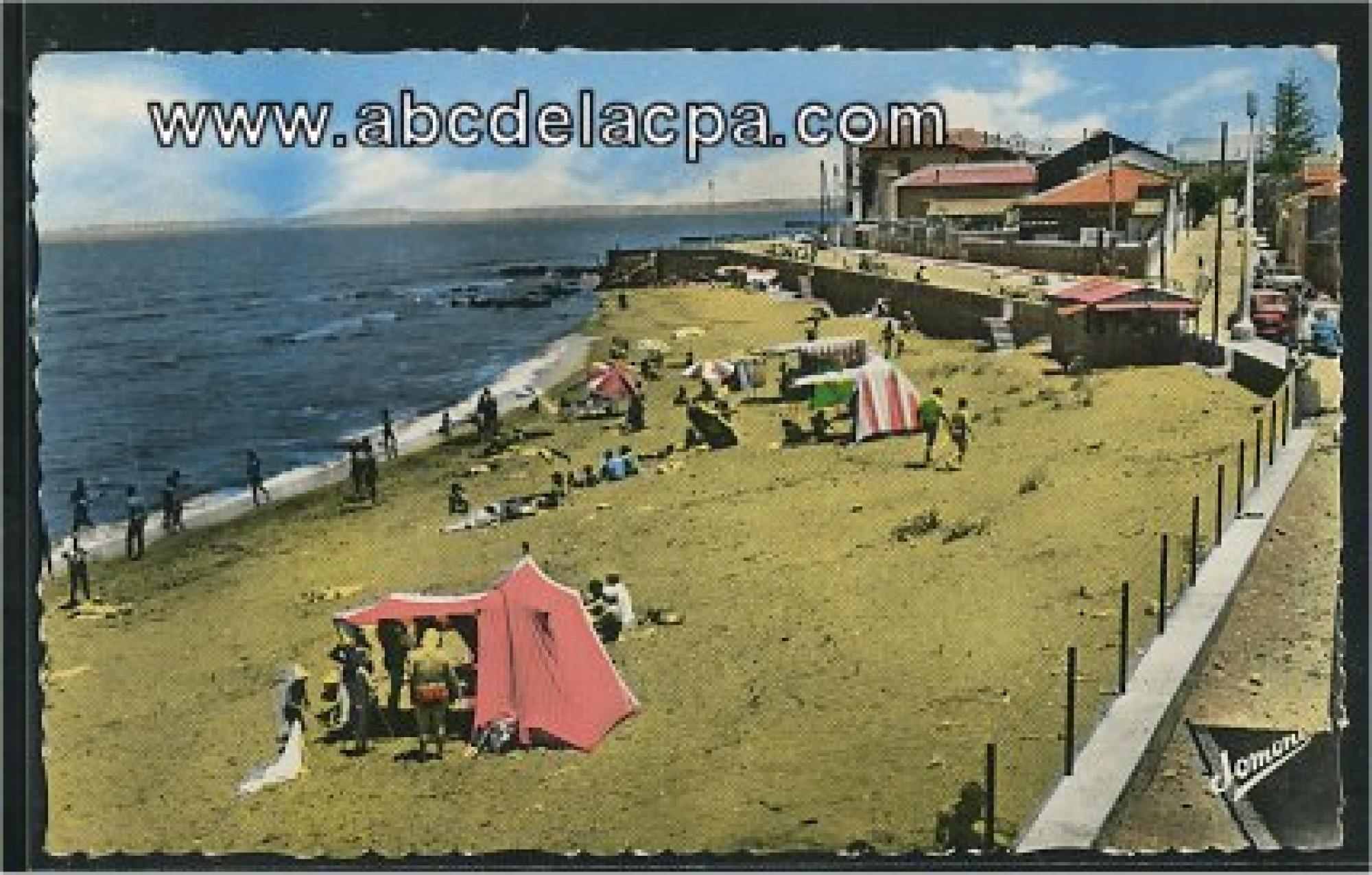 Bordj el Kiffan (Fort   de l'Eau)  - la plage du lido