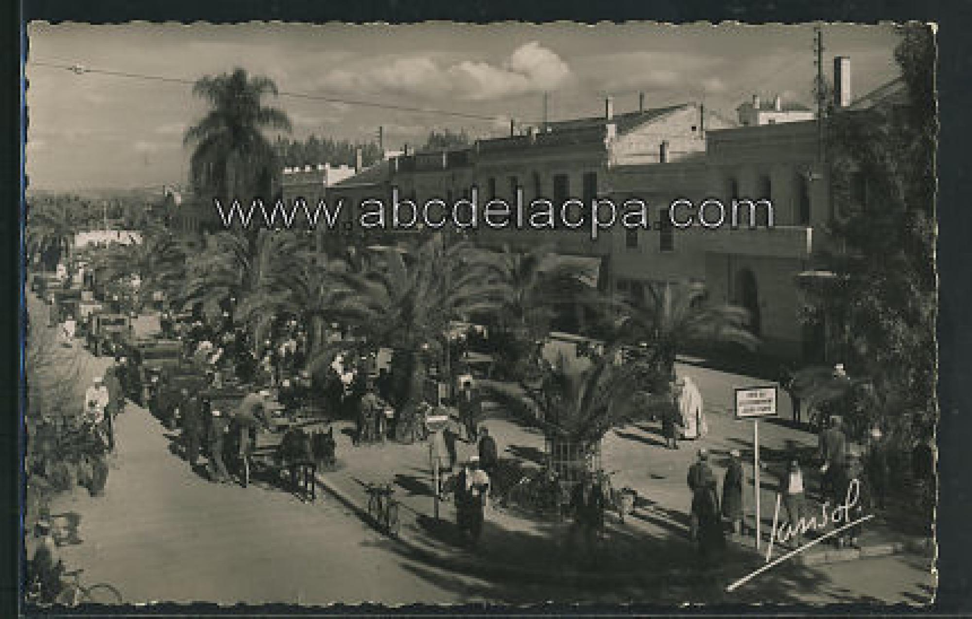 Boufarik  - le boulevard gros