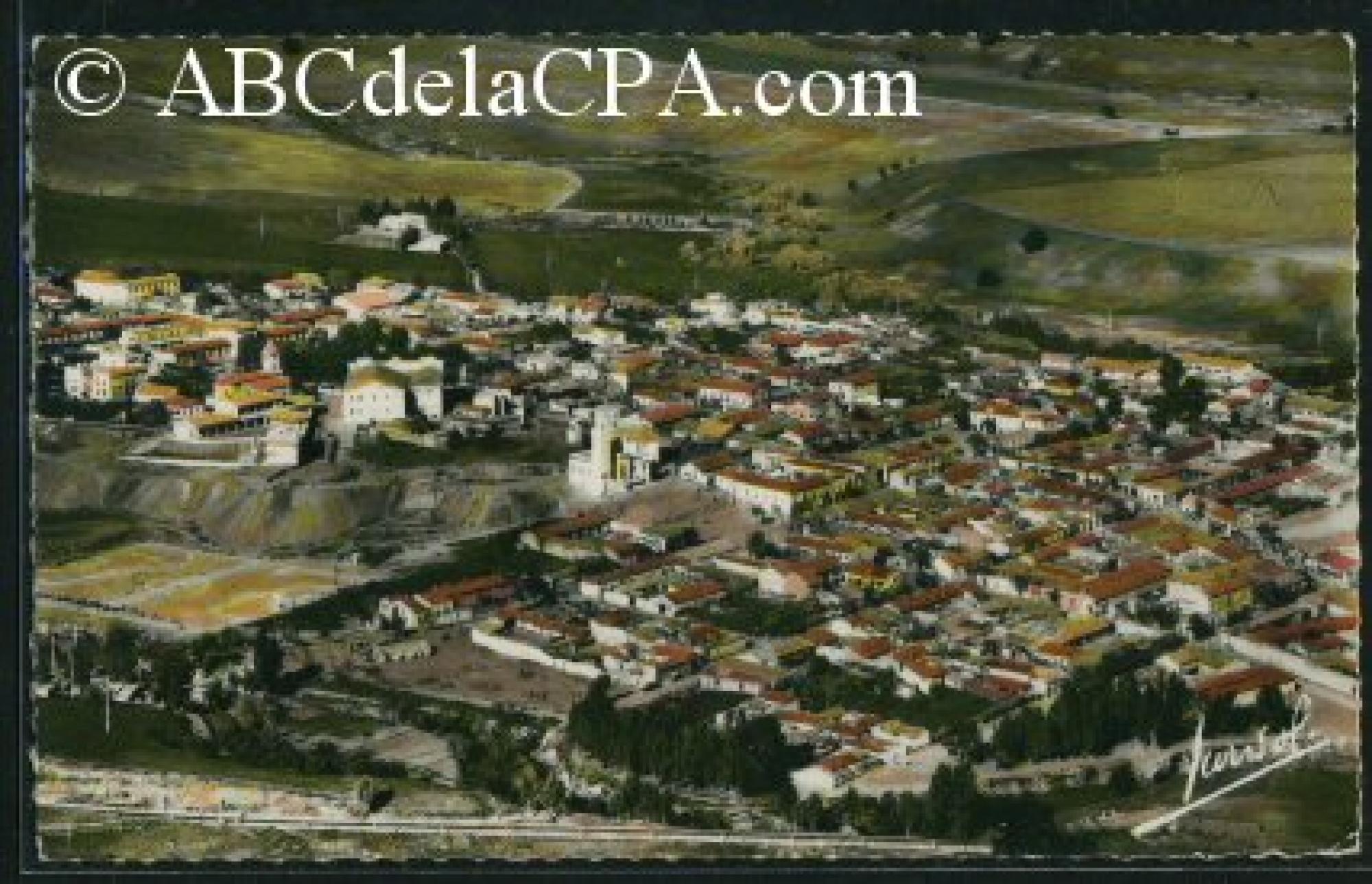 Bouira  - vue aérienne