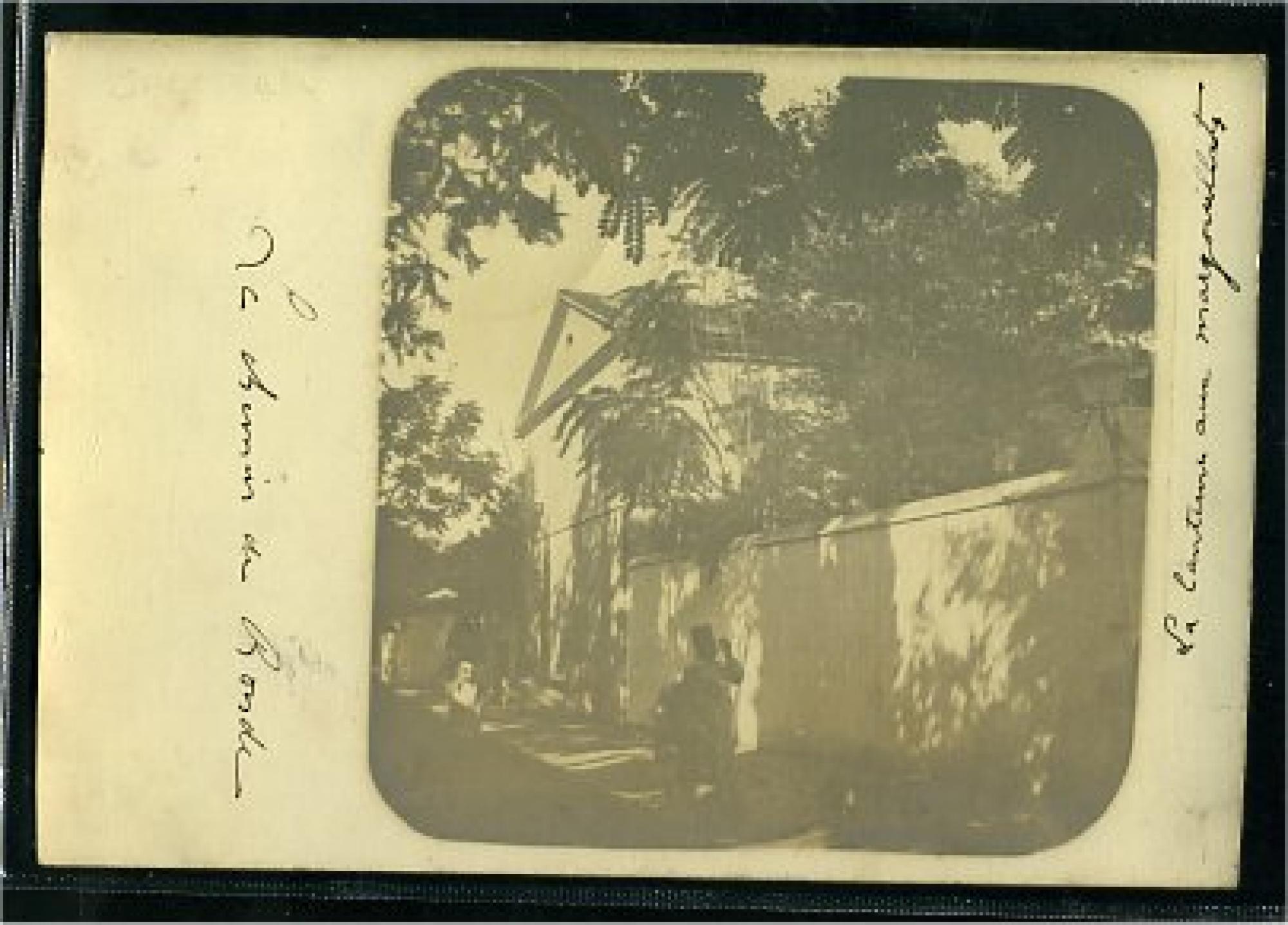 Cherchell  - le chemin de ronde - la lanterne aux margouillots  - 1906
