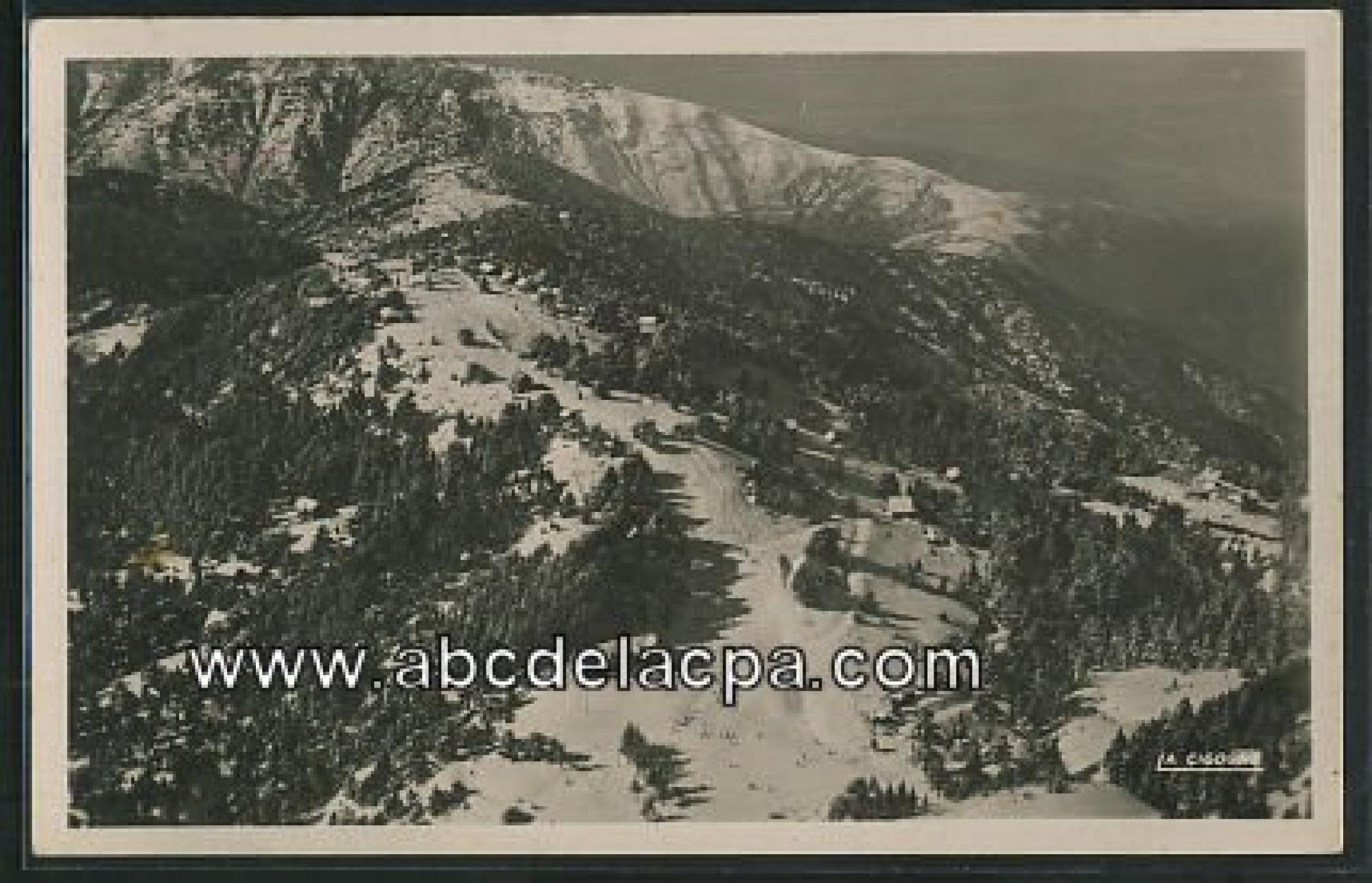 Chréa (La)  - vue aérienne de chréa