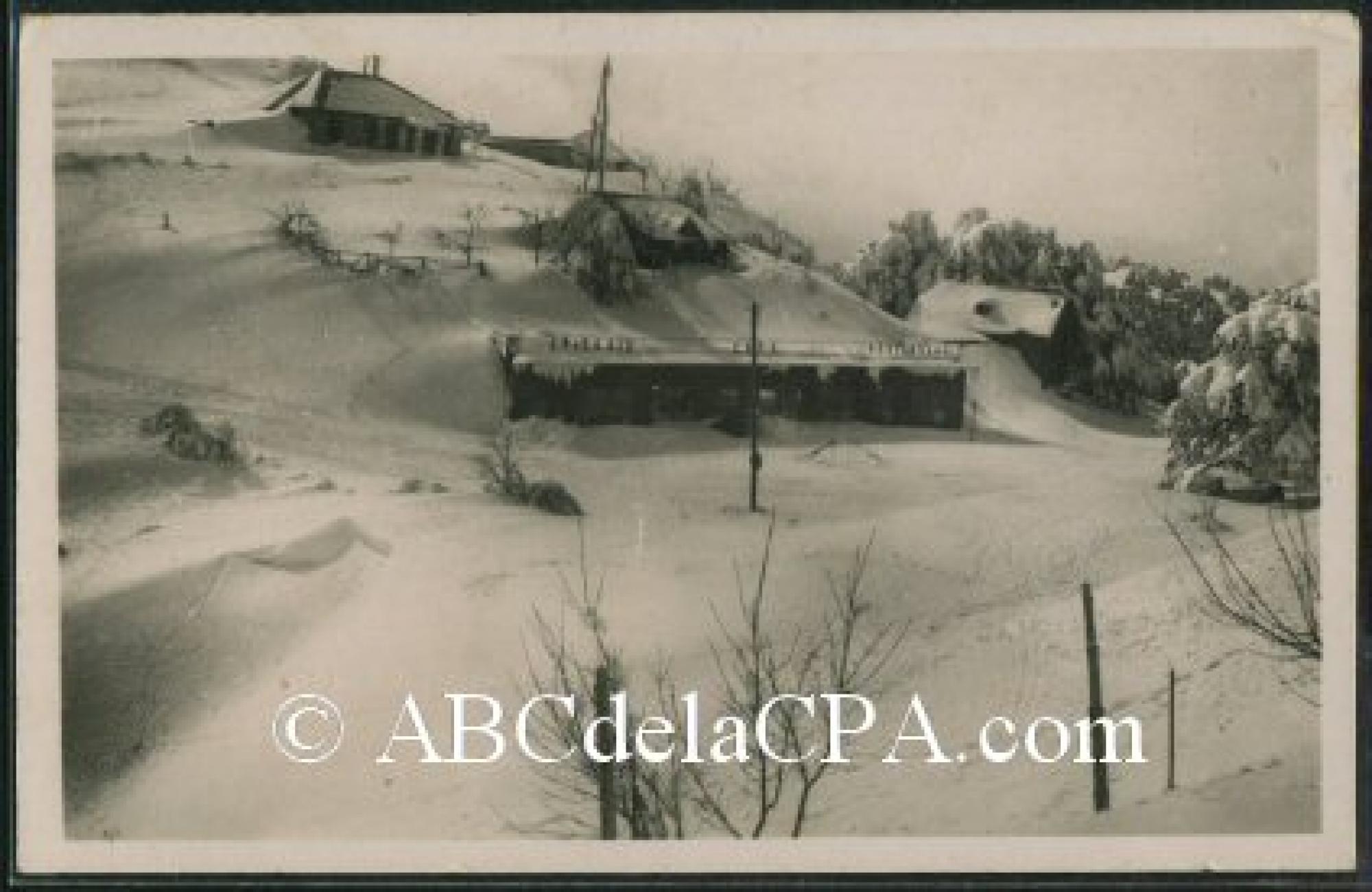 Chréa (La)  - vue côté sud en hiver