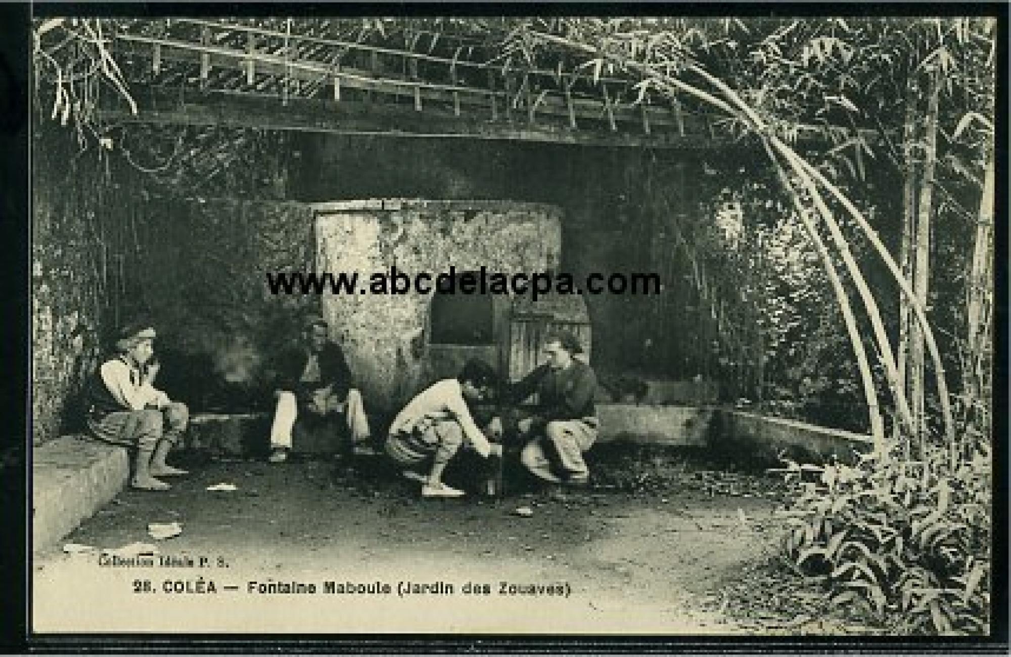 Colea (Koléa)  - fontaine maboule, jardin des zouaves