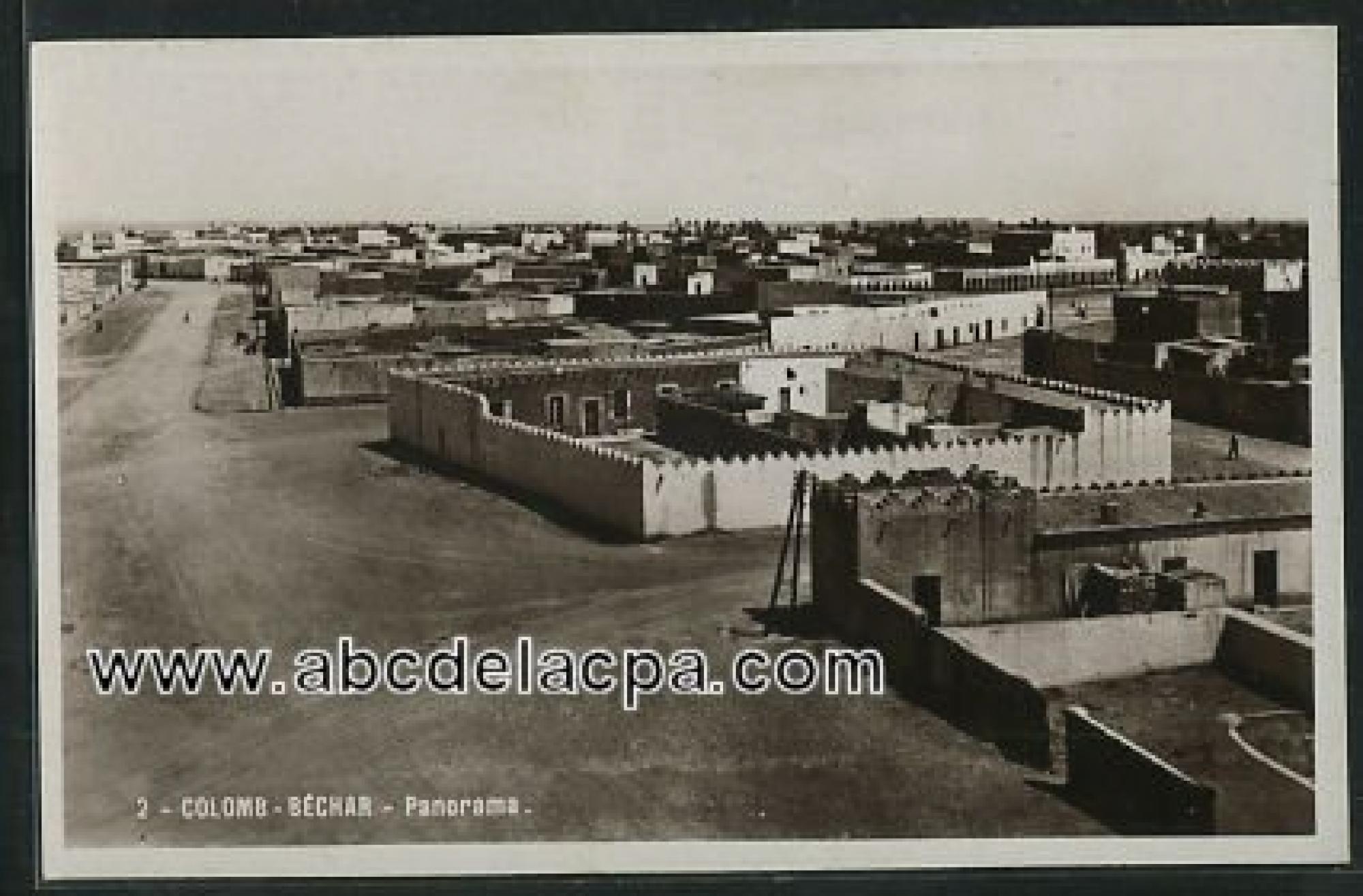 Colomb   Béchar  - panorama