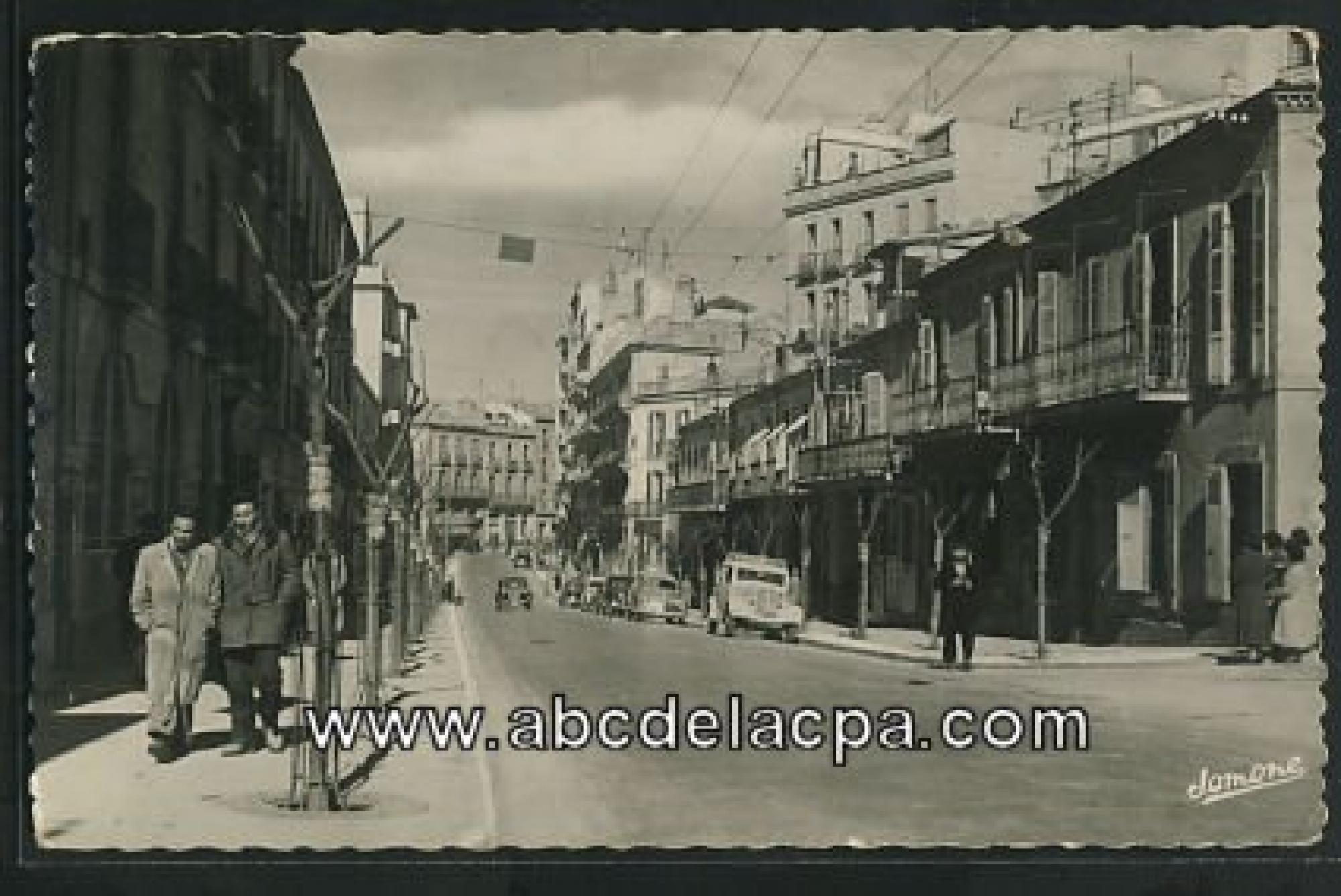 Constantine -      Rues  - boulevard victor hugo