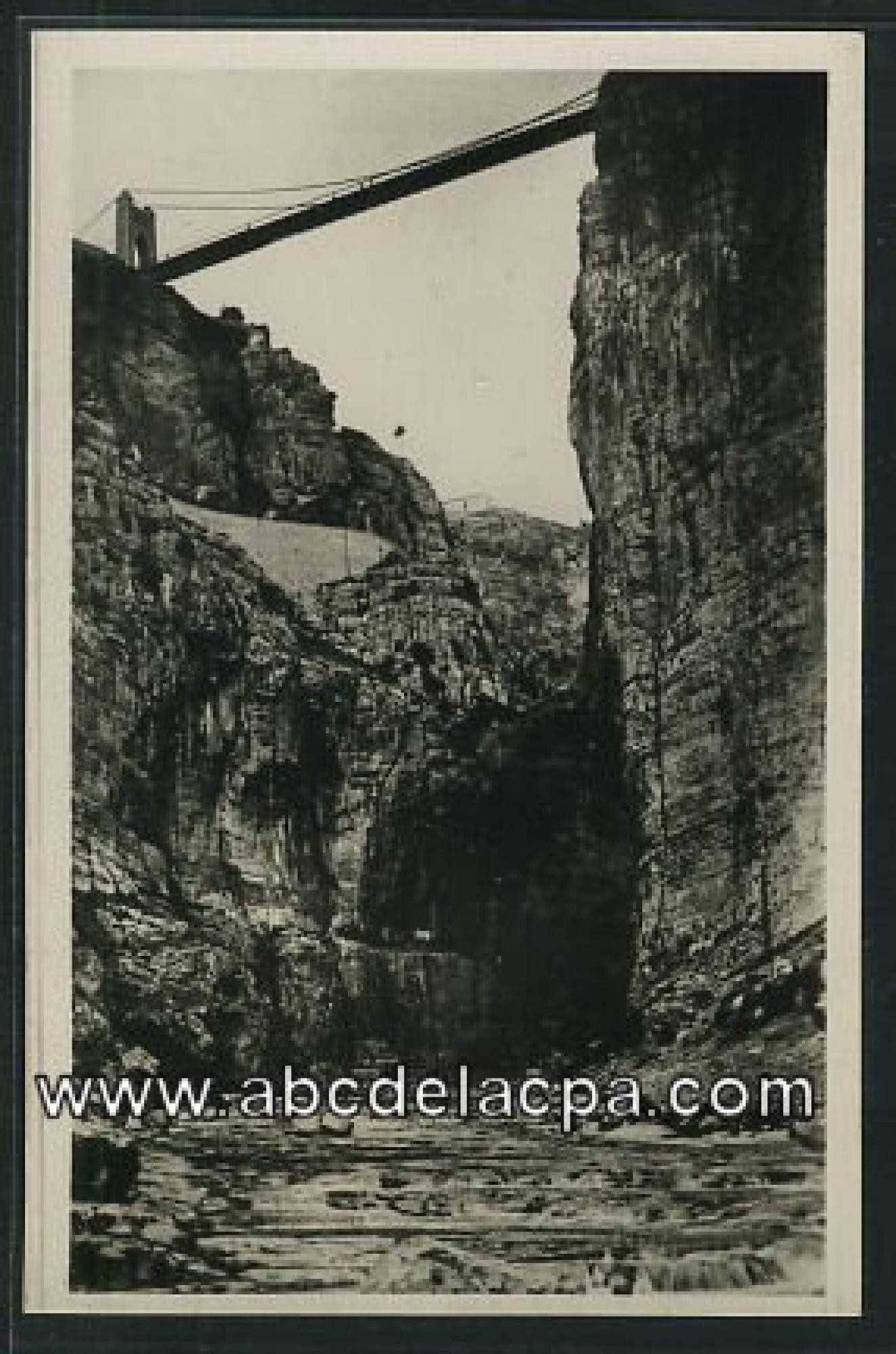 Constantine -      Ponts, passerelles, gorges  - passerelle de sidi m'cid