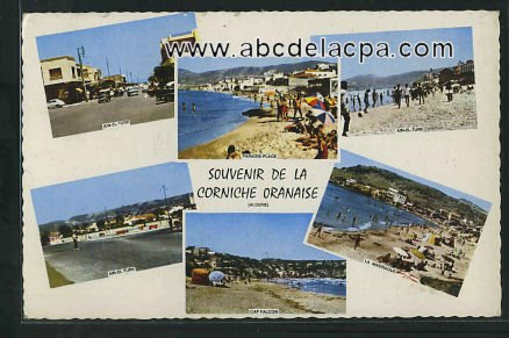 Corniche   oranaise  - souvenir de la corniche oranaise
