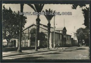 Drean (Mondovi)  - le square des jeux de boules - les halles et la salle des fêtes