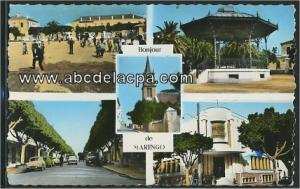 Hadjout (Marengo)  - la place, le kiosque, l'eglise, la rue principale, la maison de l'agriculture