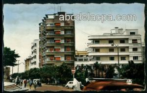 Mostaganem  - l'avenue gustave jobert et l'immeuble des ponts et chaussées
