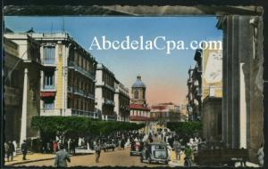 Mostaganem  - l'avenue du 1er de ligne