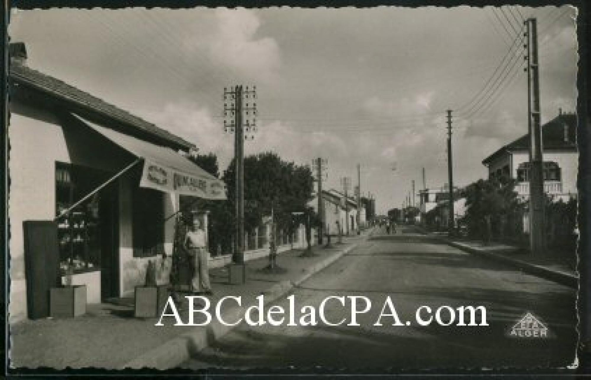 Courbet Marine   (Zemmouri el Bahri)  - rue principale