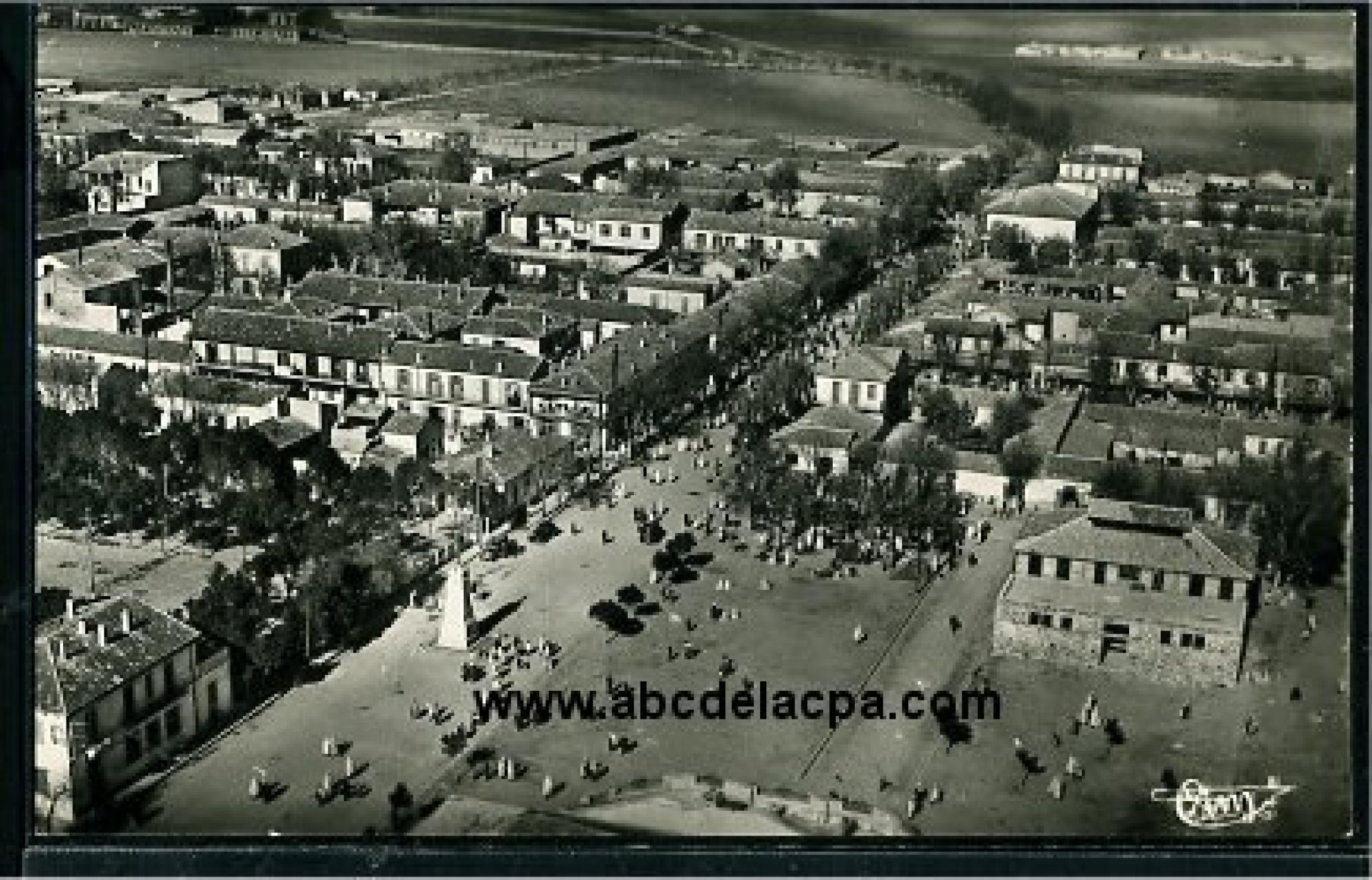 El Eulma (Saint   Arnaud)  - vue générale aérienne de la ville