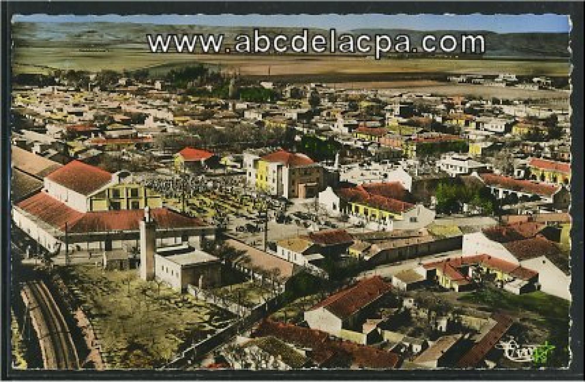 El Eulma (Saint   Arnaud)  - vue panoramique aérienne de la ville