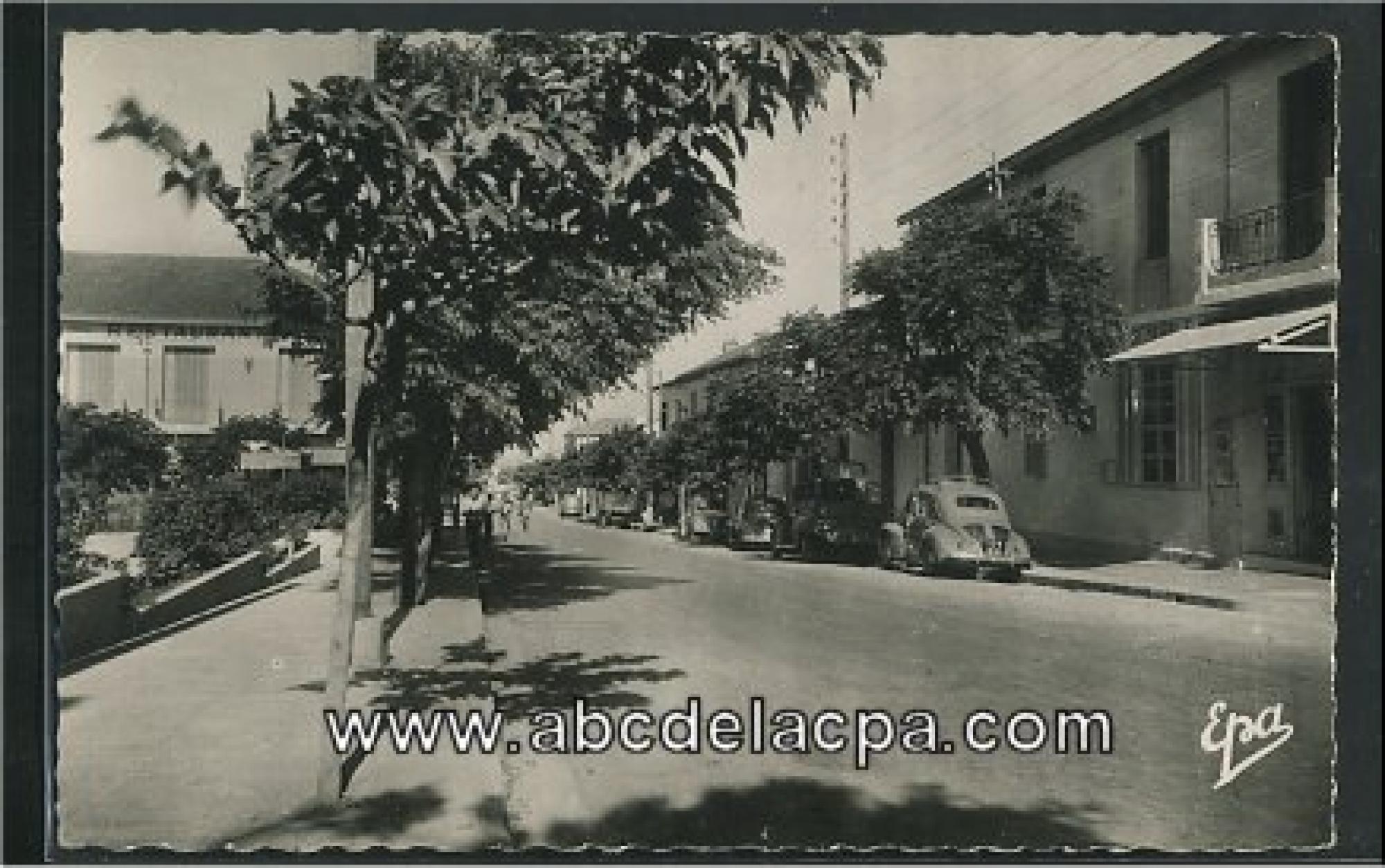 El Marsa (Jean Bart)  - rue principale