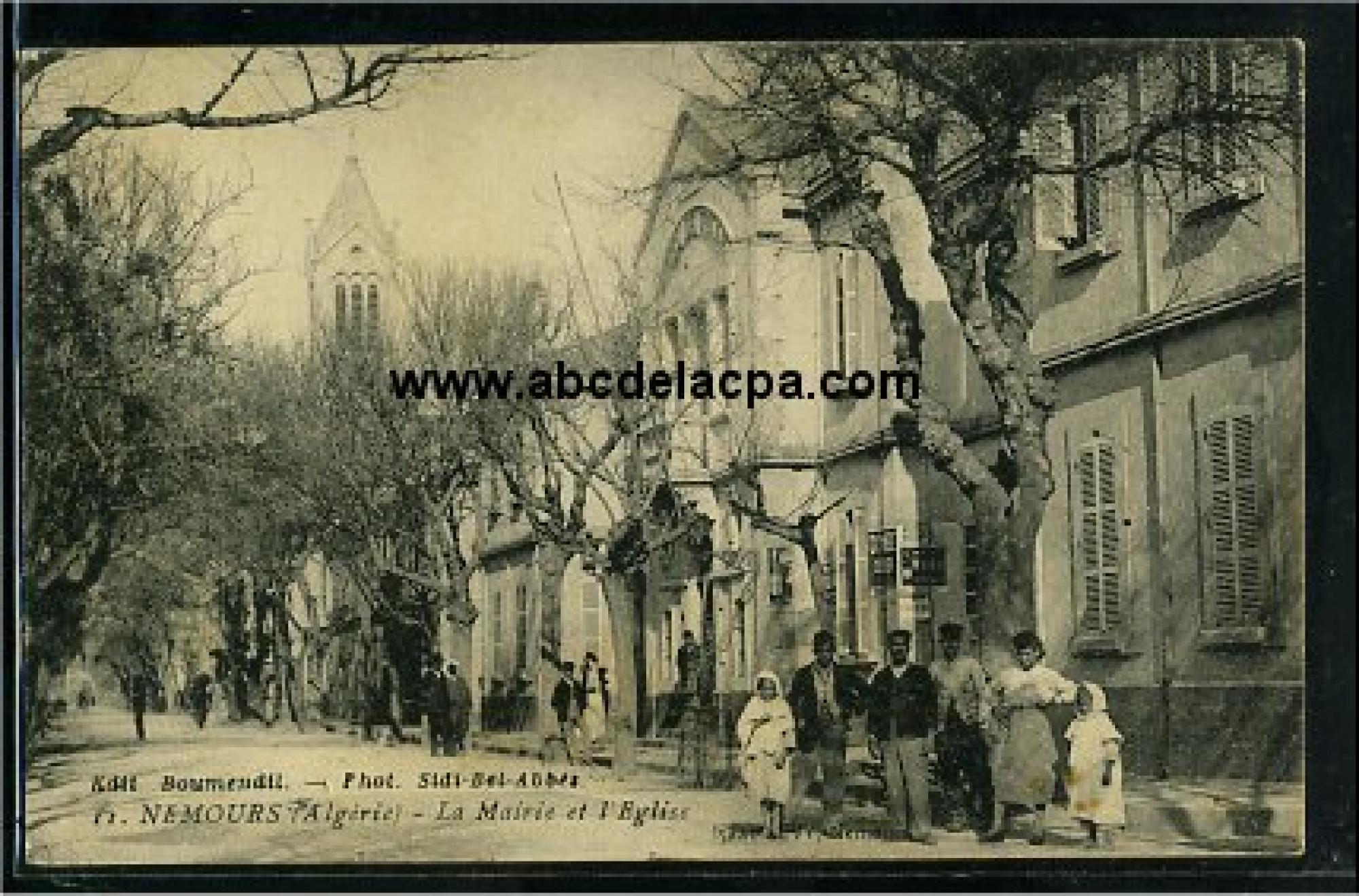 Ghazaouet (Nemours)  - la mairie et l'eglise