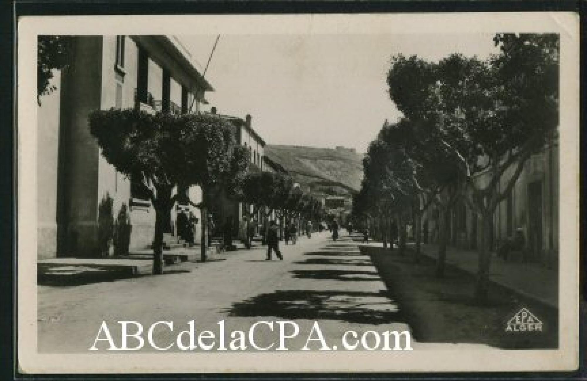 Ghazaouet (Nemours)  - rue gambetta et la poste