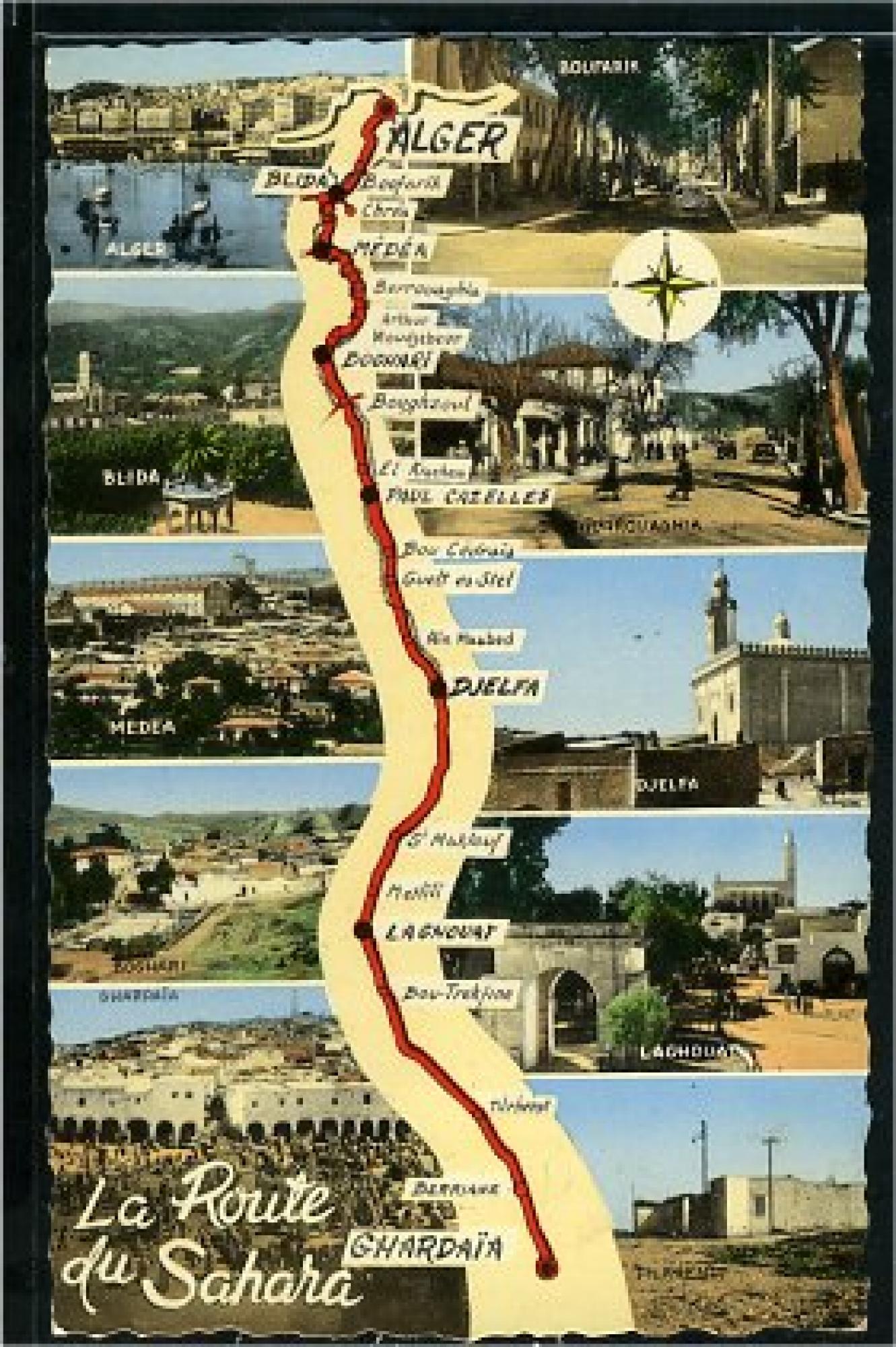 Ghardaïa  - la route du sahara