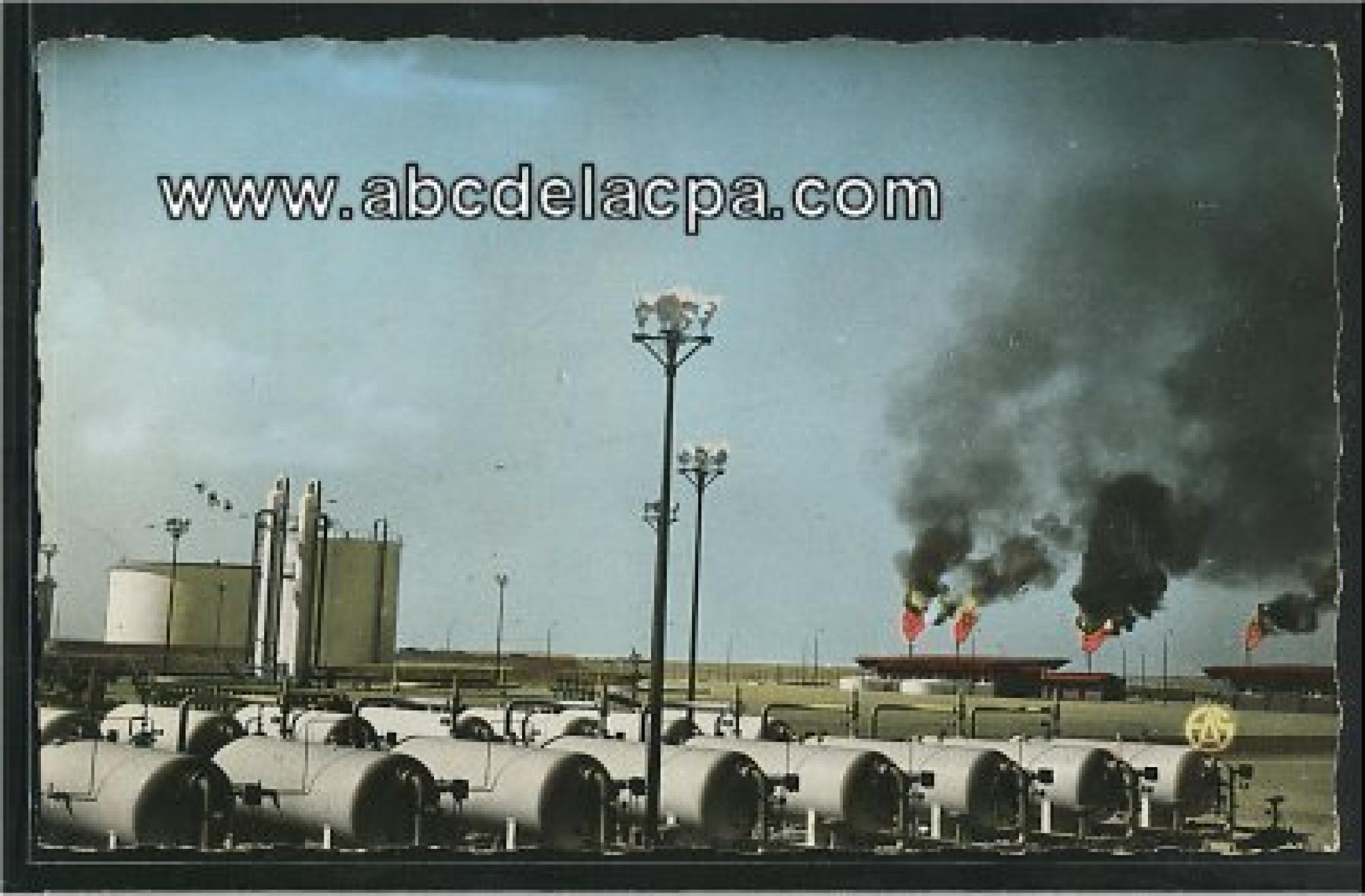 Hassi Messaoud  - le centre de production de la s.n. repal