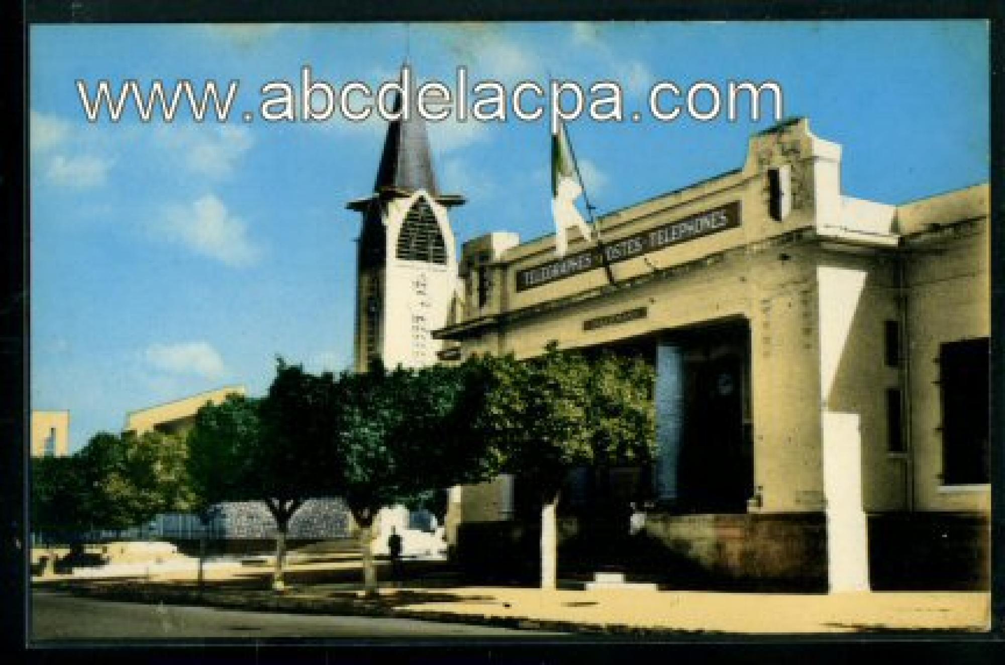 Inkermann (Oued   Rhiou)  - le bureau de poste p. et t.