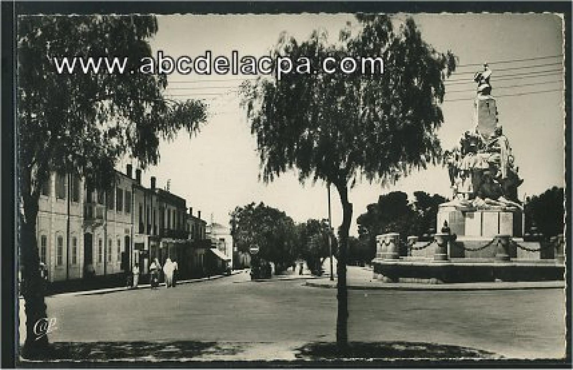 Marnia  - le boulevard clemenceau