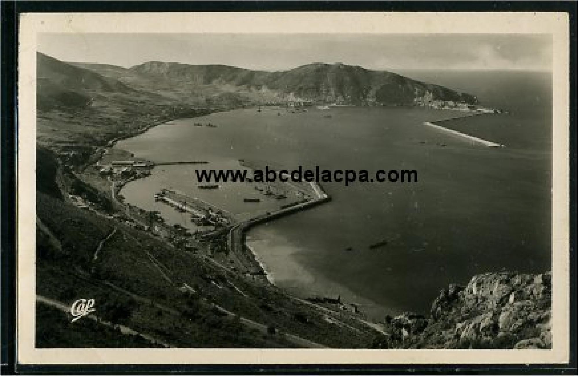 Mers el   Kébir  - vue générale de la baie de mers el kébir