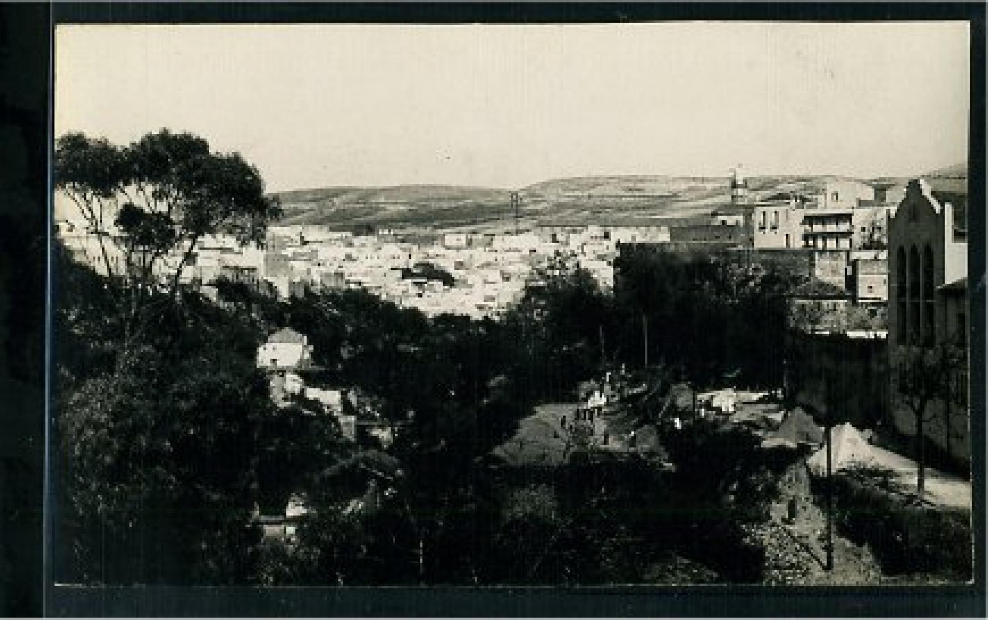Mostaganem  - vue sur le ravin et tidjitt