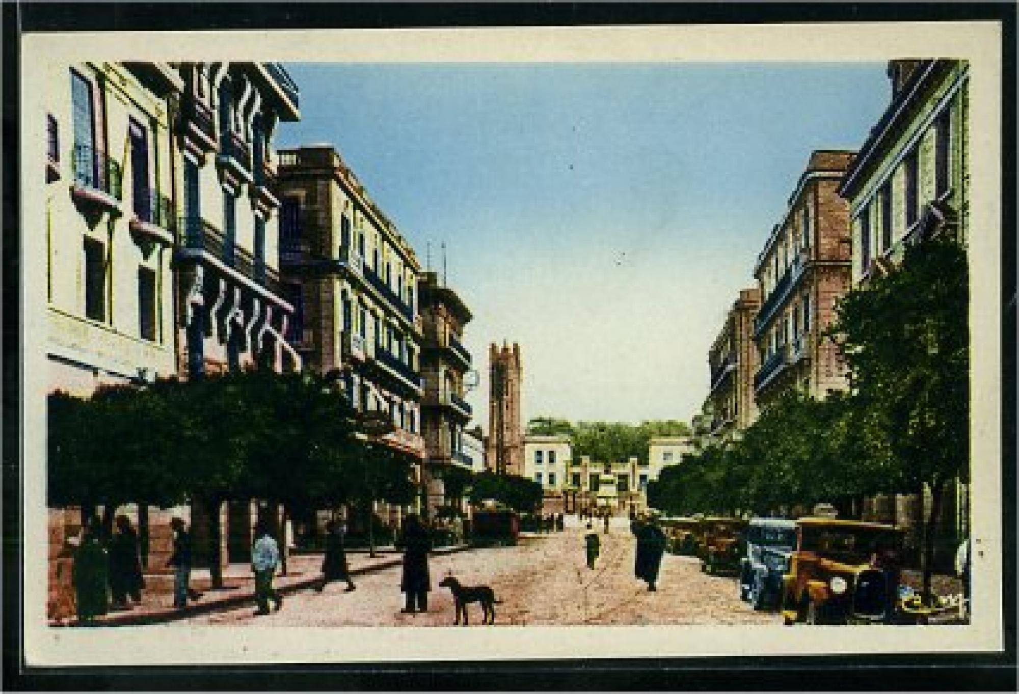 Mostaganem  - avenue de 1er de ligne