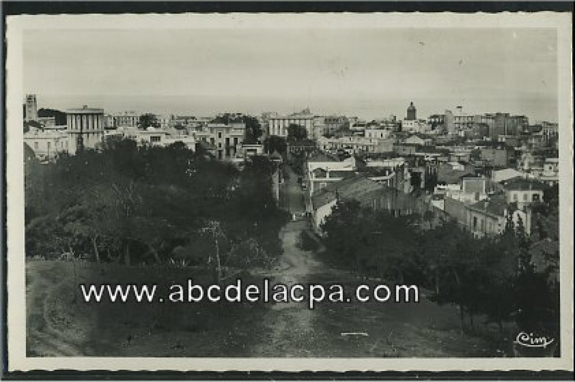 Mostaganem  - vue du fort de l'est