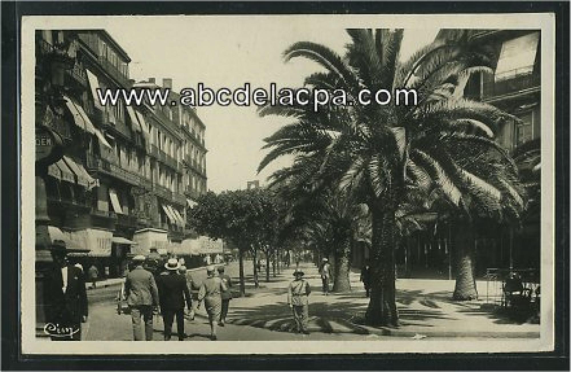 Oran - Rues  - boulevard clemenceau
