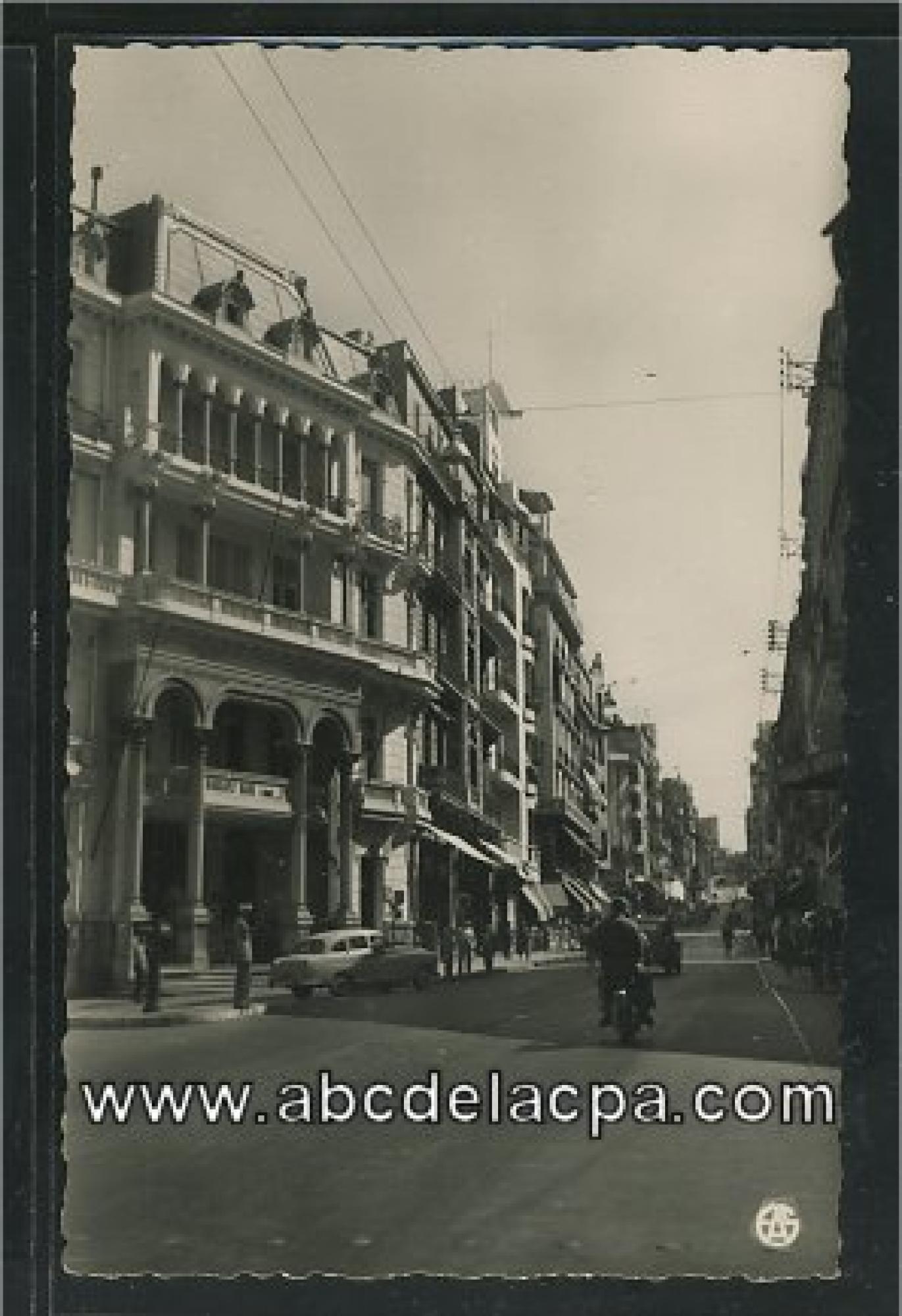 Oran - Rues  - carrefour villebois mareuil et boulevard clemenceau
