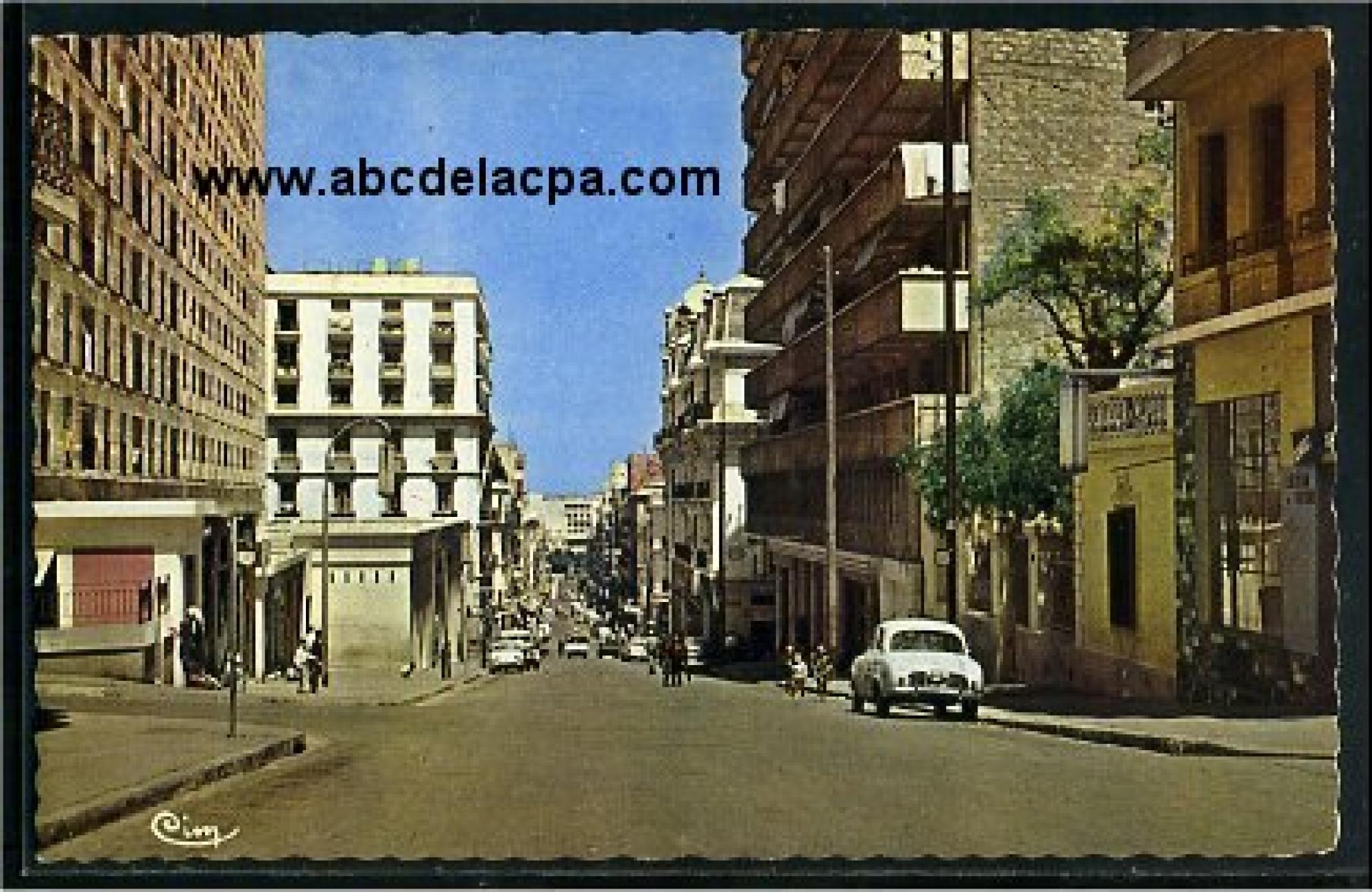 Oran - Rues  - le boulevard zirout youcef