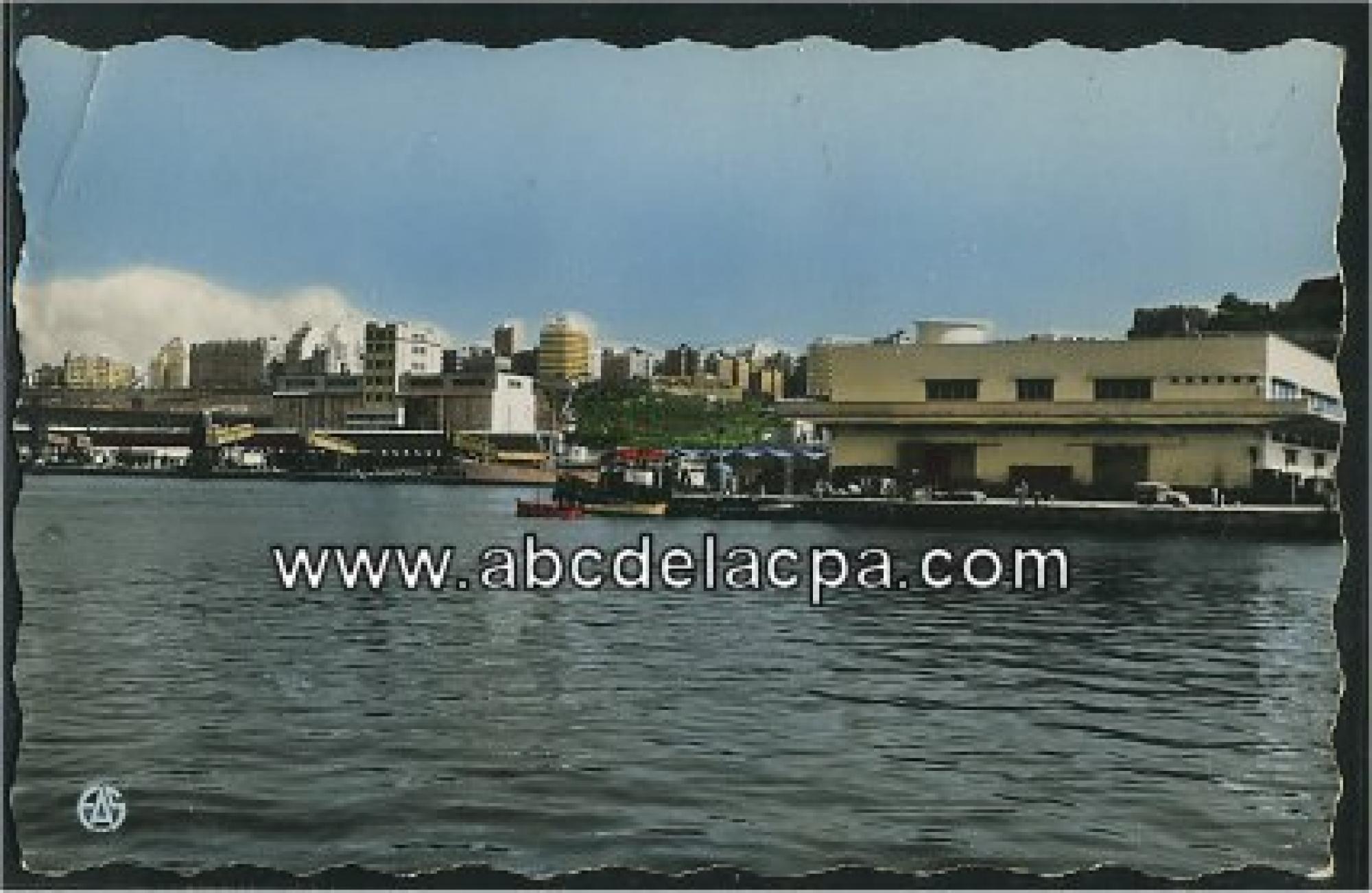 Oran - Rues  - les quais et le boulevard front de mer