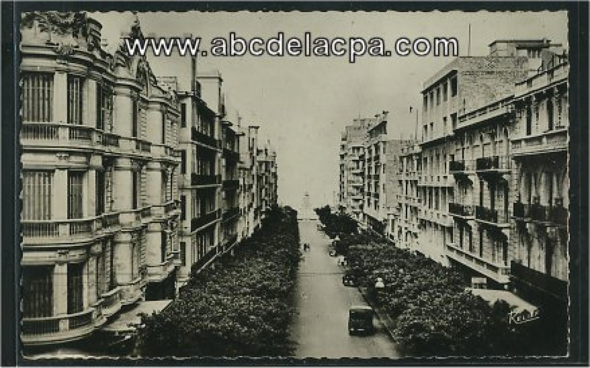 Oran - Rues  - avenue loubet