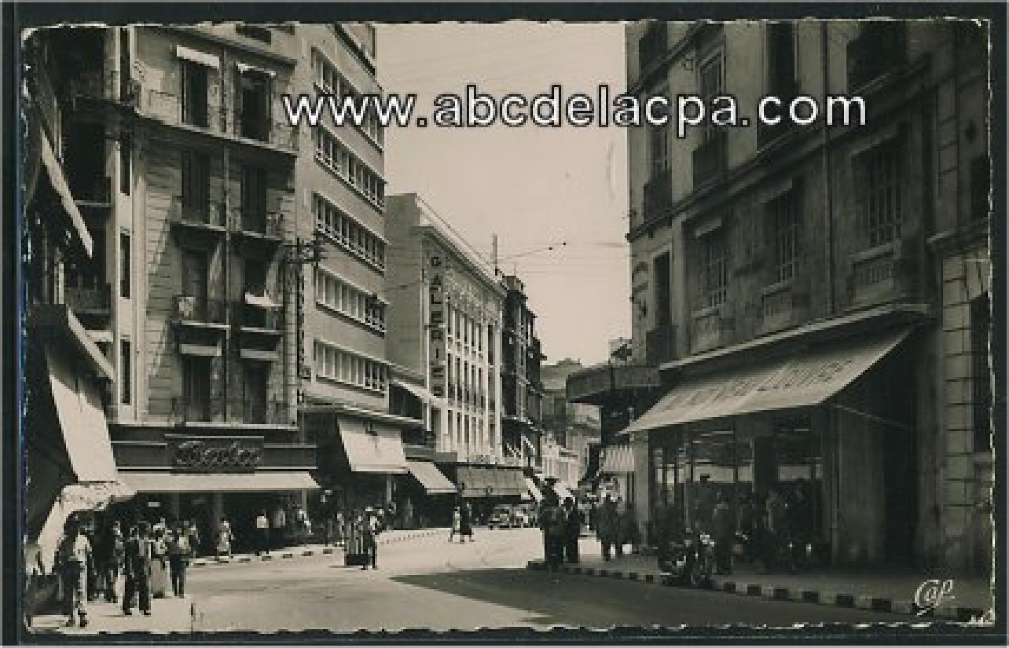 Oran - Rues  - la rue général leclerc
