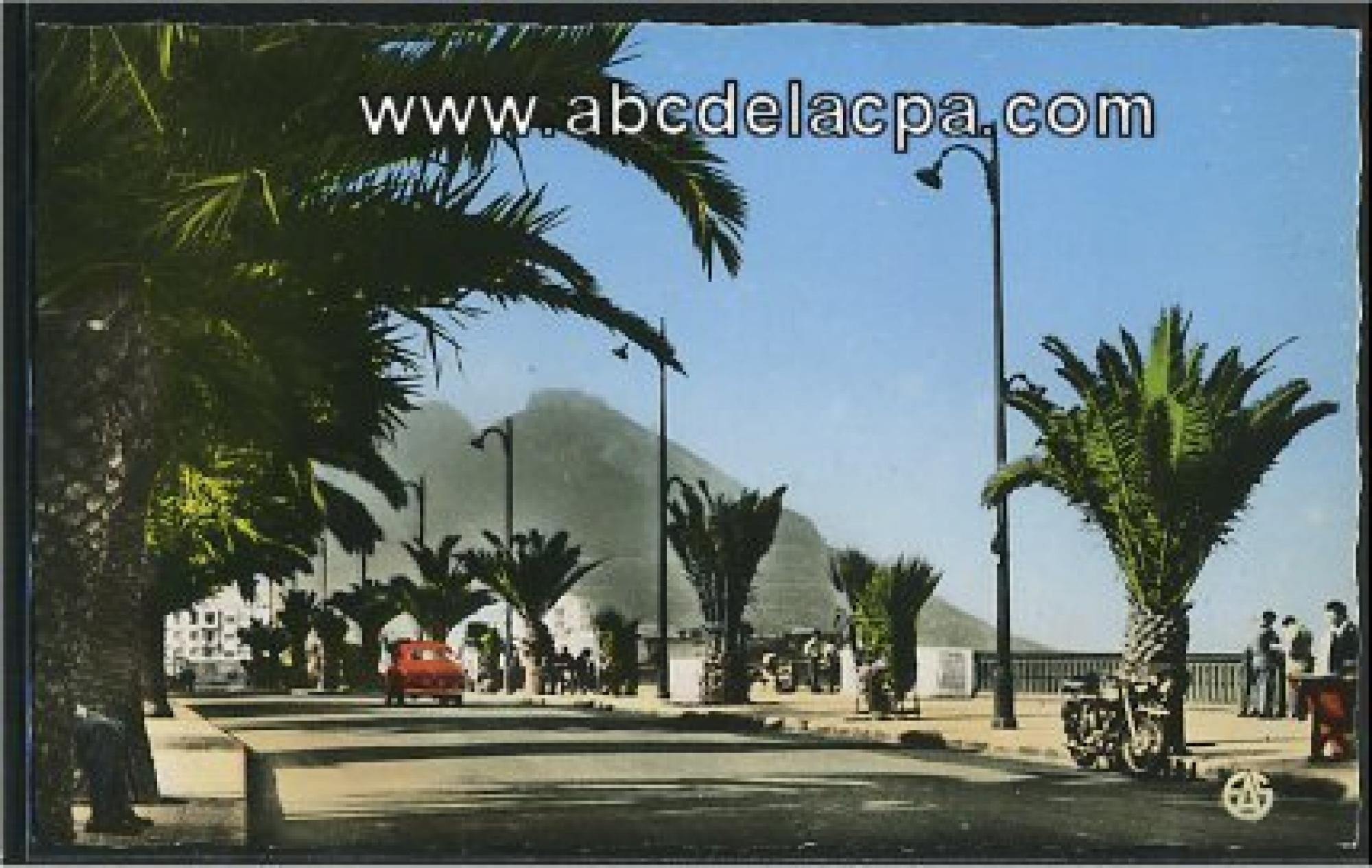 Oran - Rues  - le boulevard front de mer