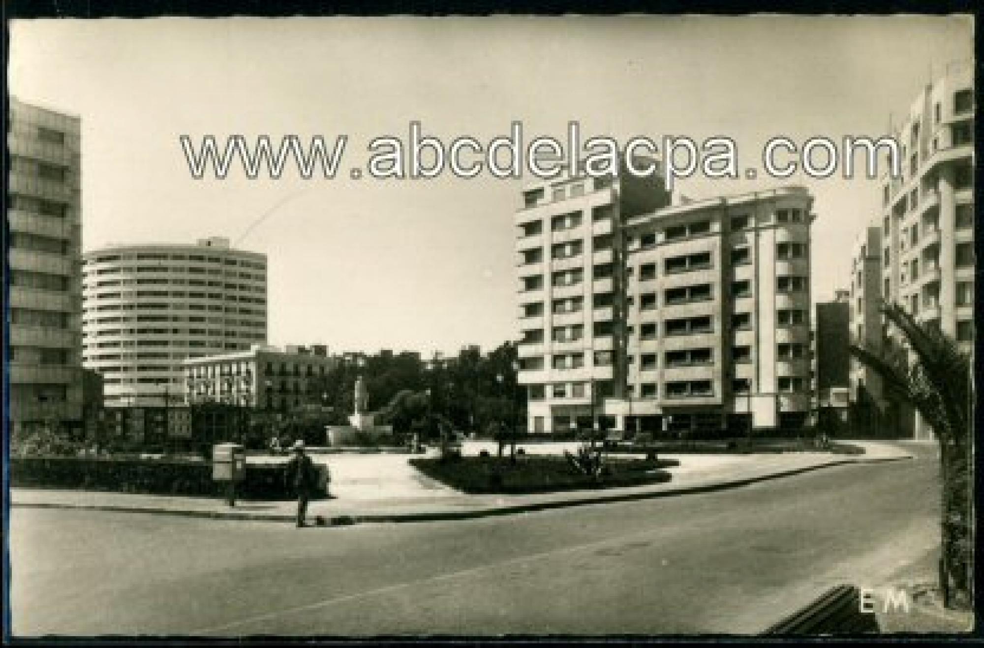 Oran - Rues  - square lyautey