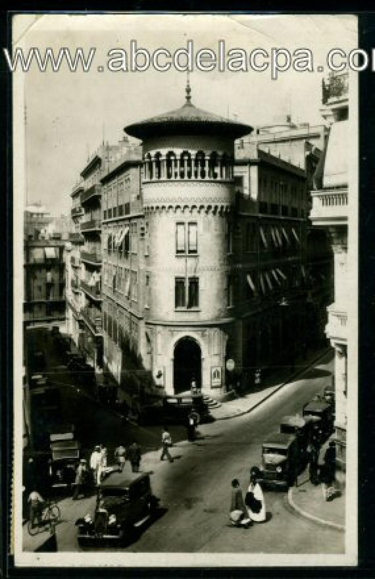 Oran - Rues  - cie algérienne rue de la paix et alsace-lorraine