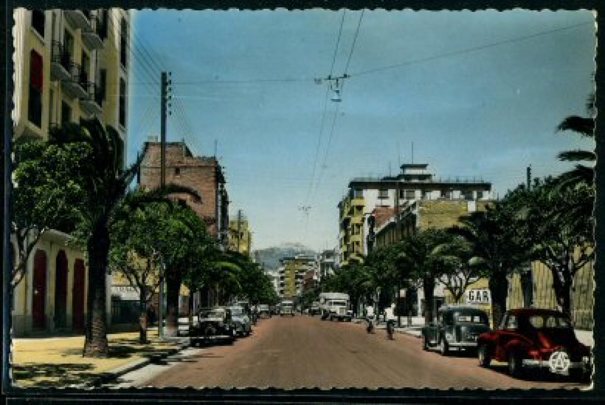 Oran - Rues  - le boulevard hippolyte giraud