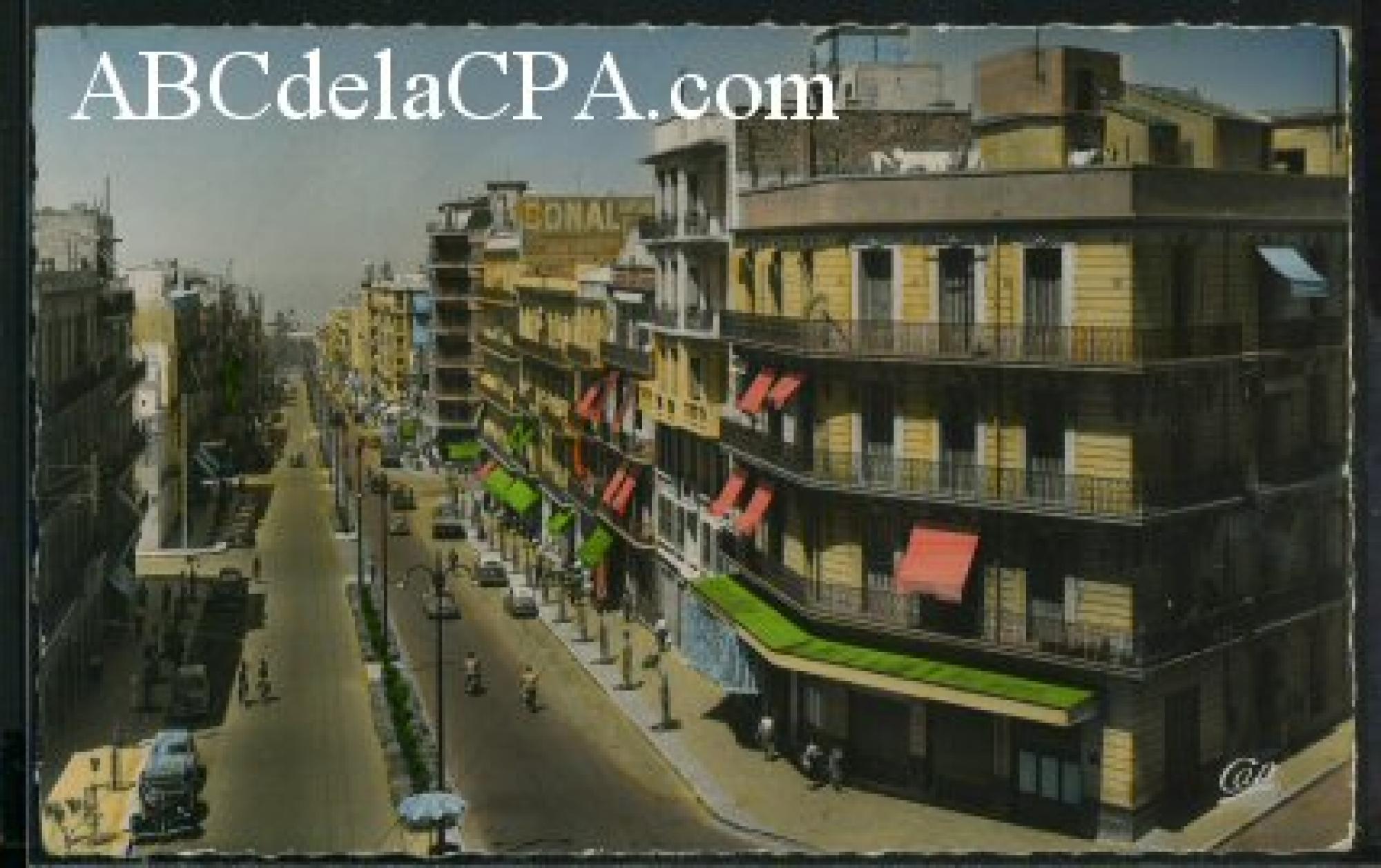 Oran - Rues  - le boulevard joffre