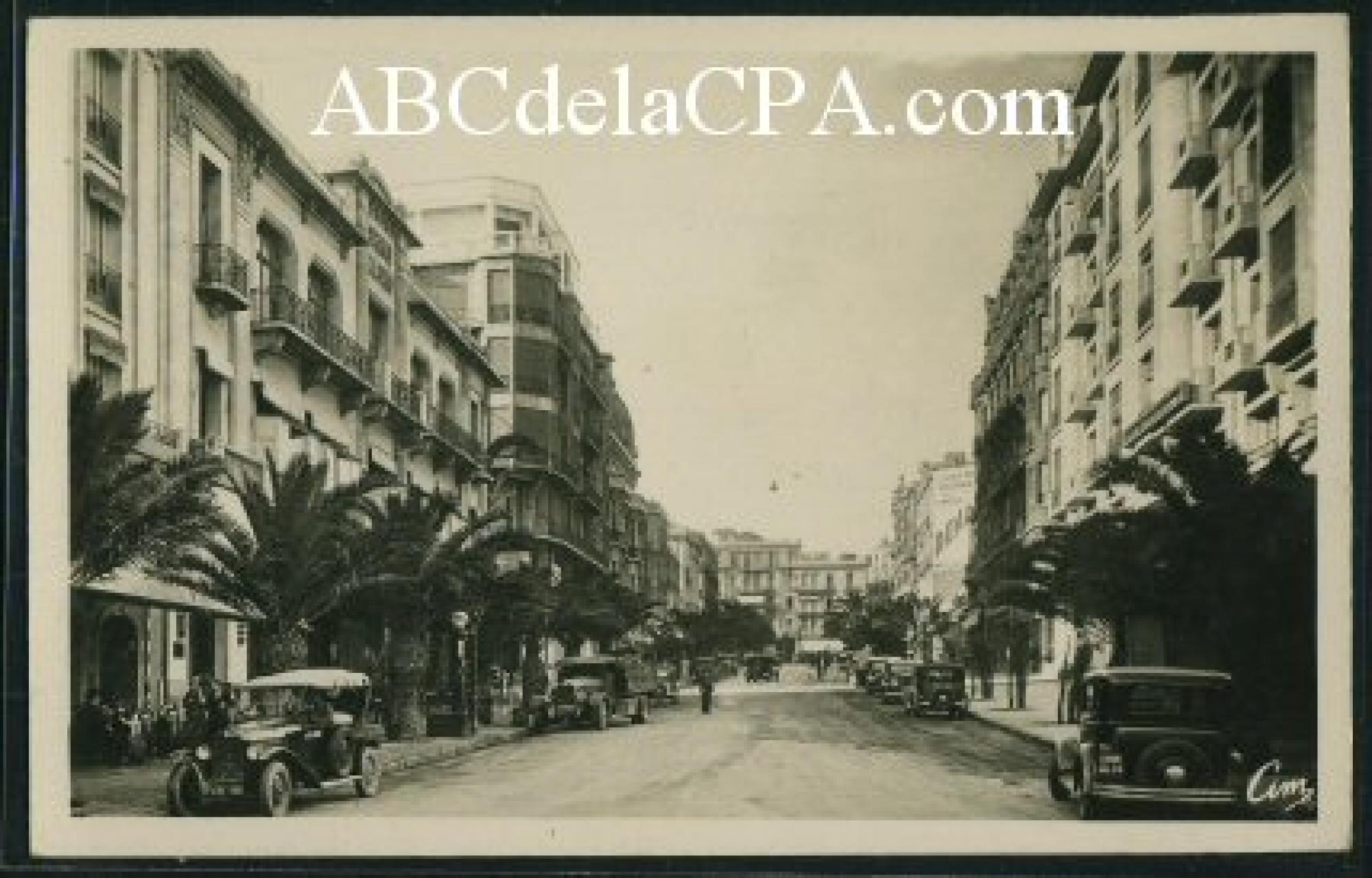Oran - Rues  - boulevard galliéni