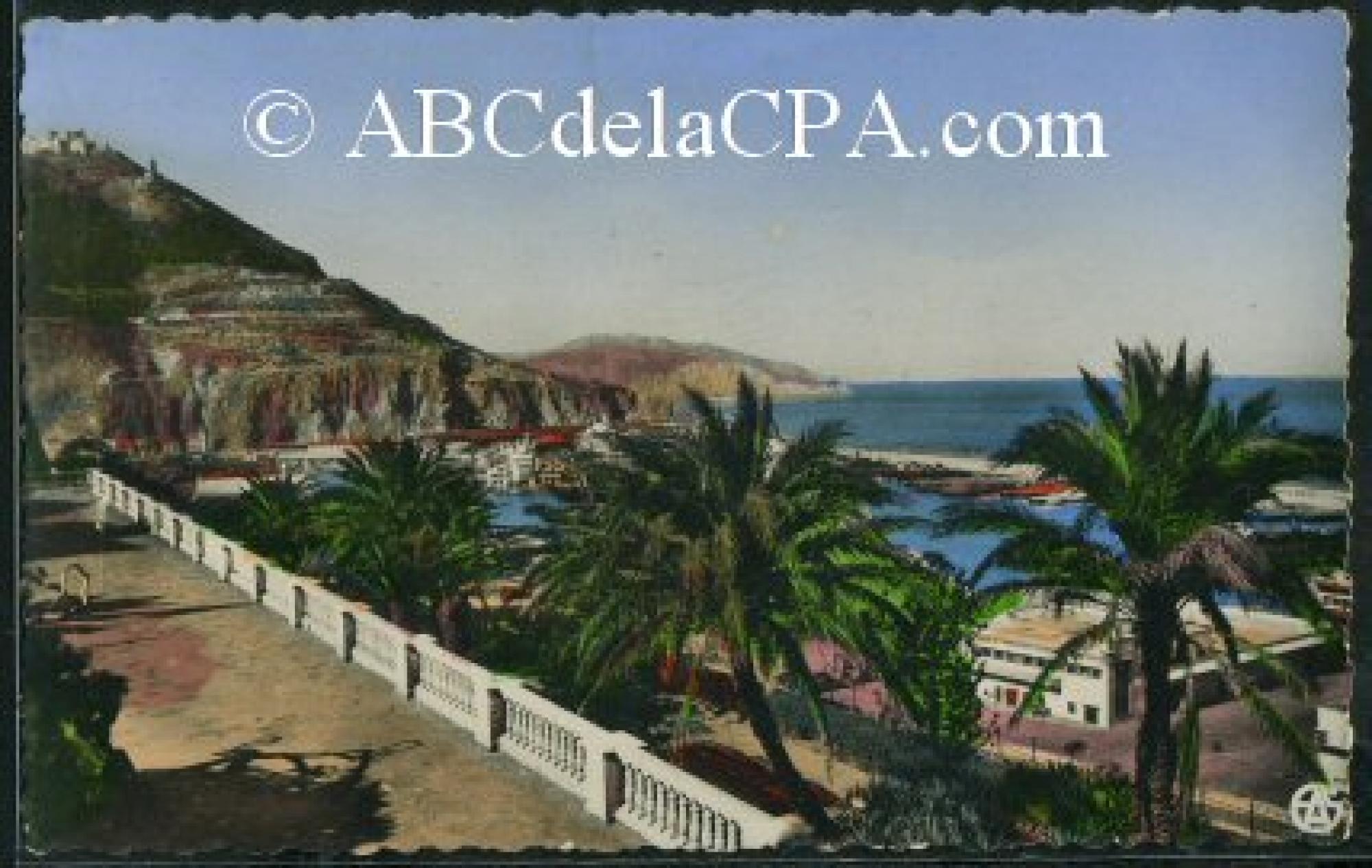 Oran - Rues  - la promenade létang