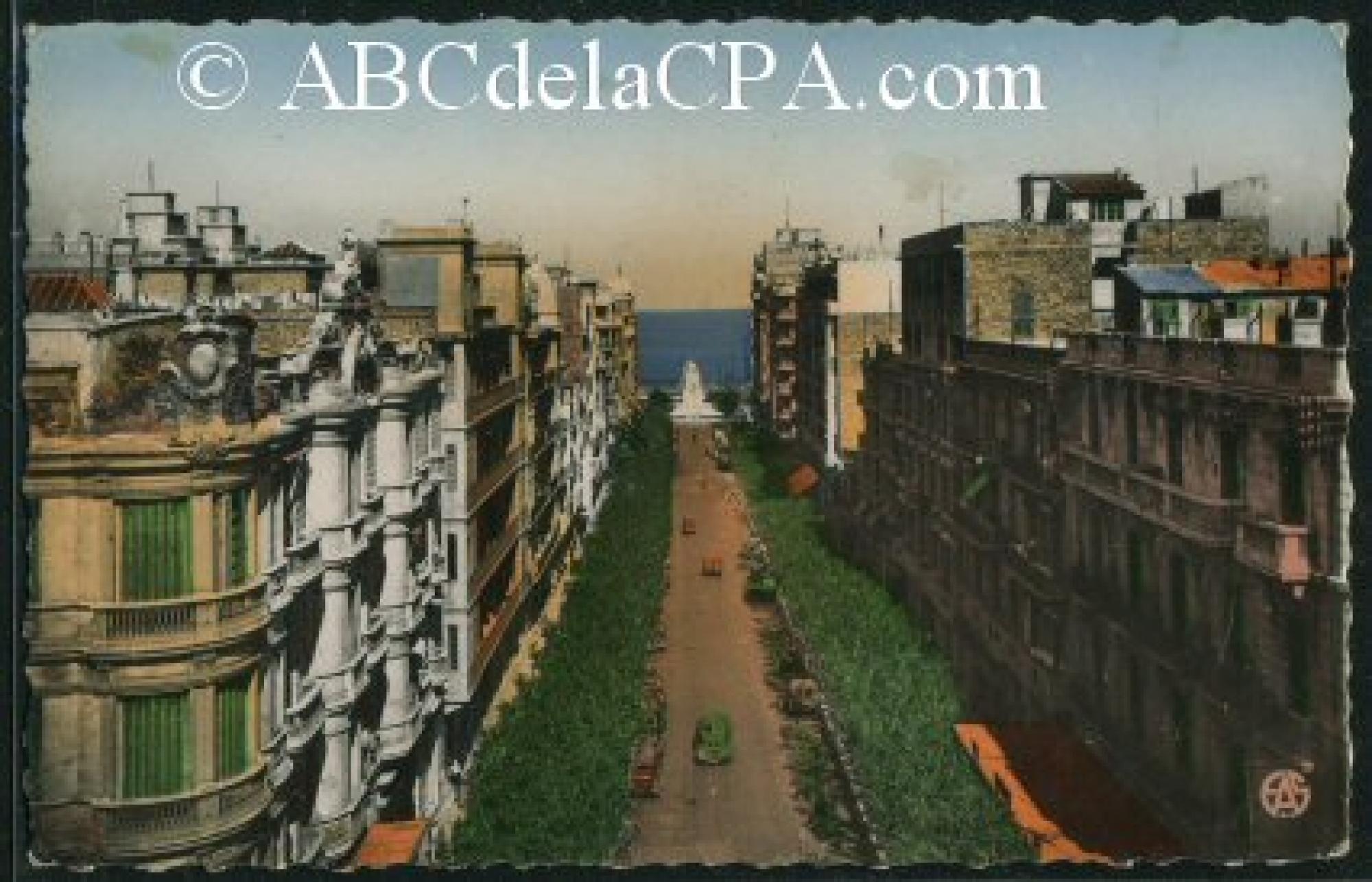 Oran - Rues  - l'avenue loubet