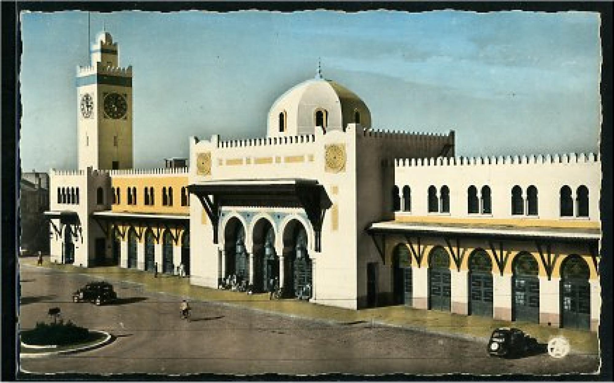 Oran -      Bâtiments  - la gare cfa